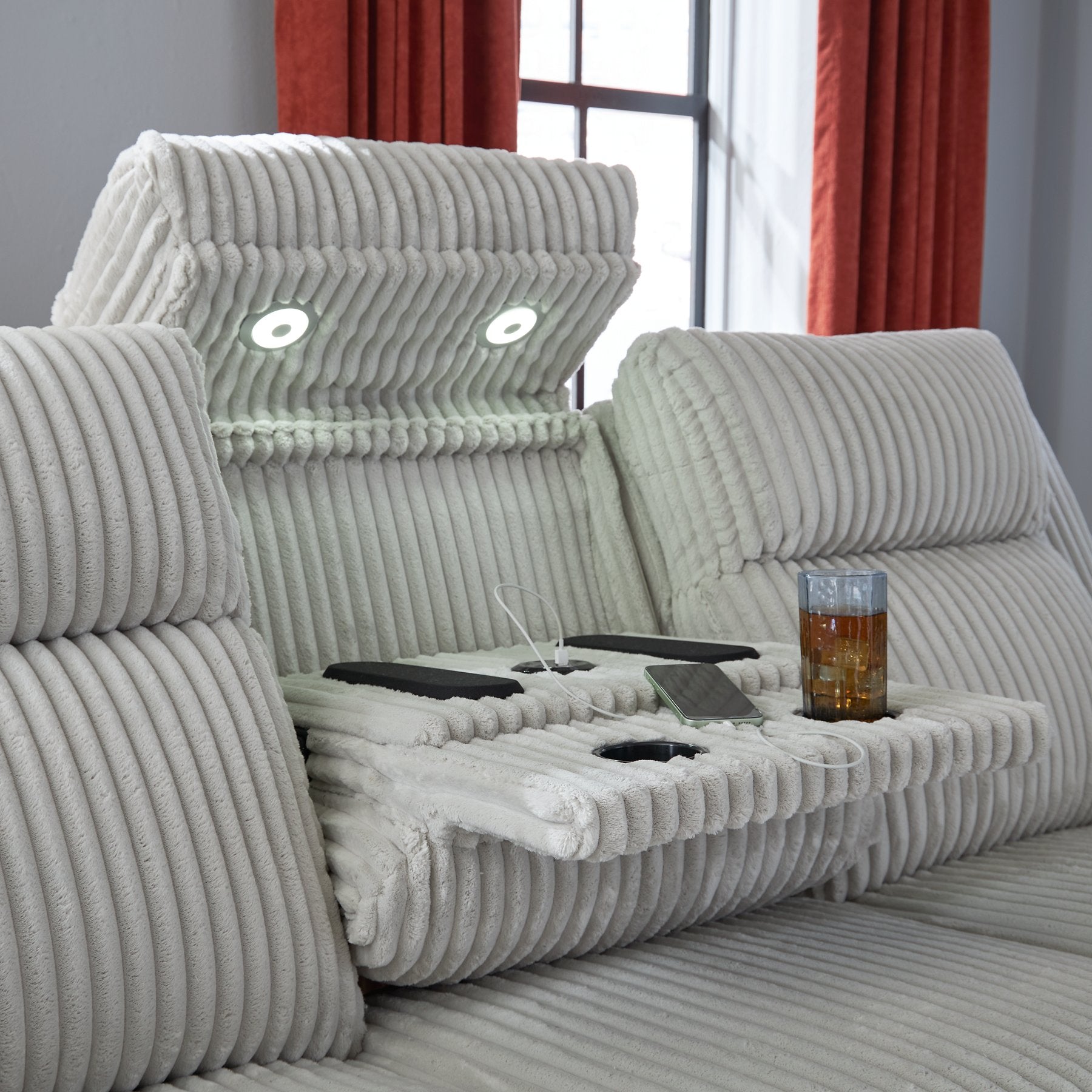 Forest Lake Power Reclining Sofa - Luxury Home Furniture (MI)