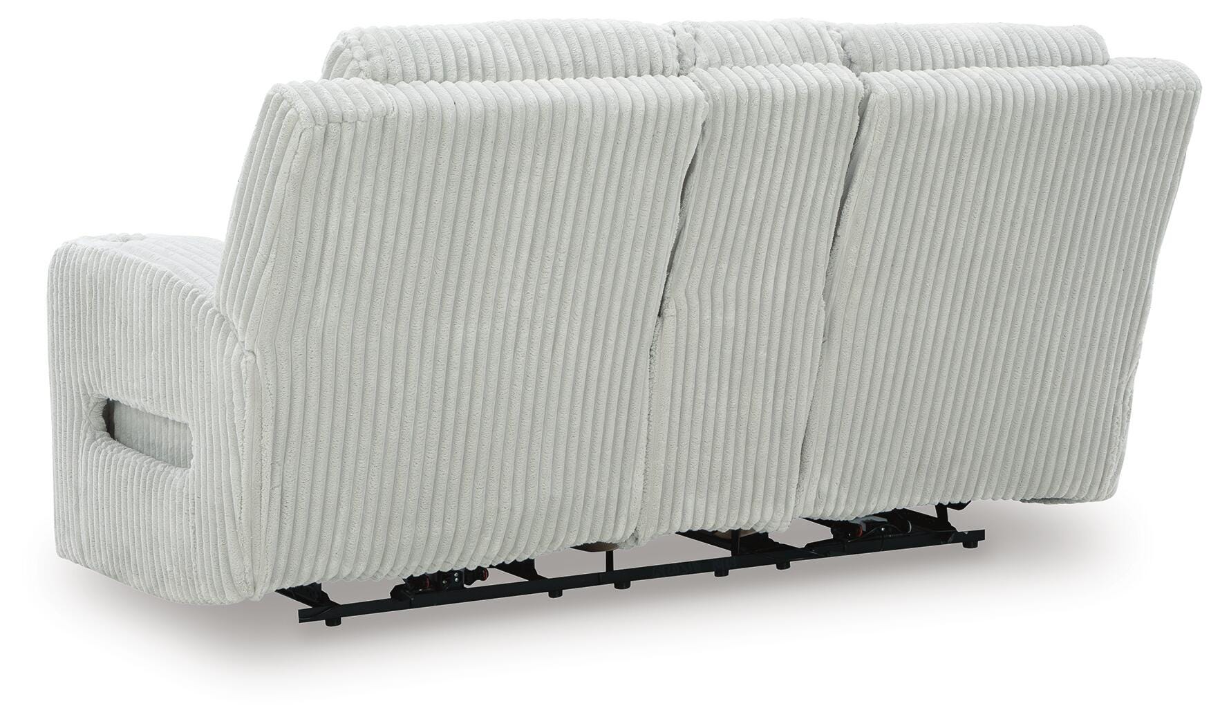Forest Lake Power Reclining Loveseat with Console - Luxury Home Furniture (MI)