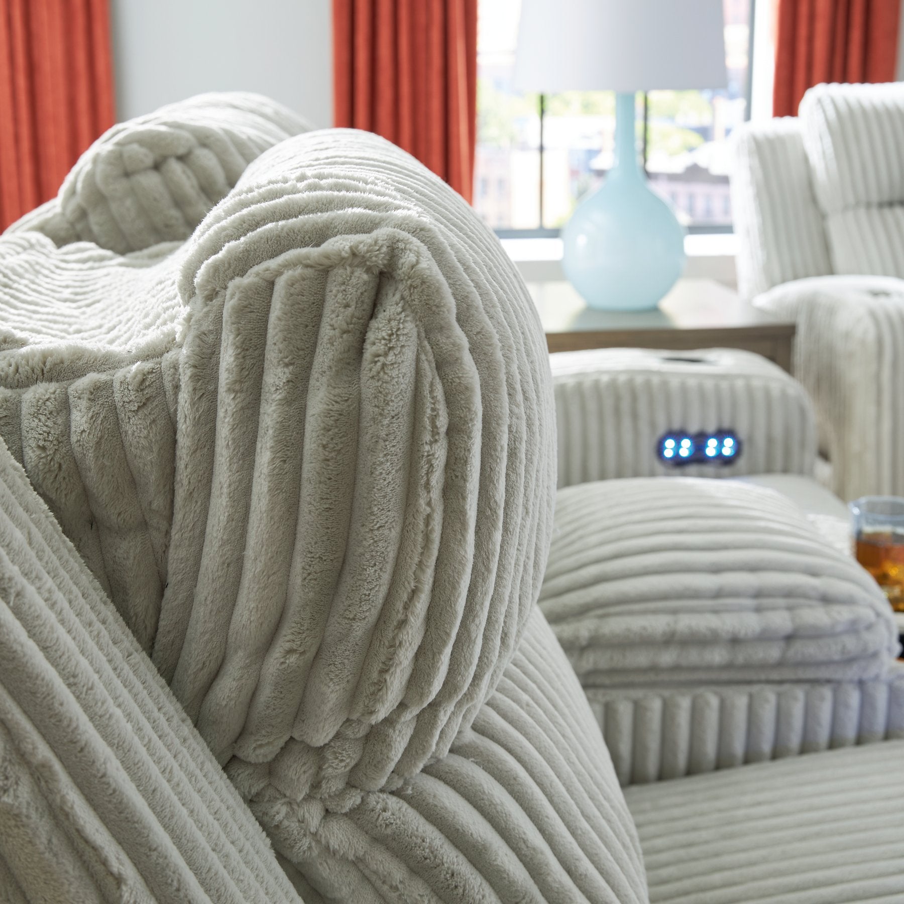 Forest Lake Power Reclining Sofa - Luxury Home Furniture (MI)