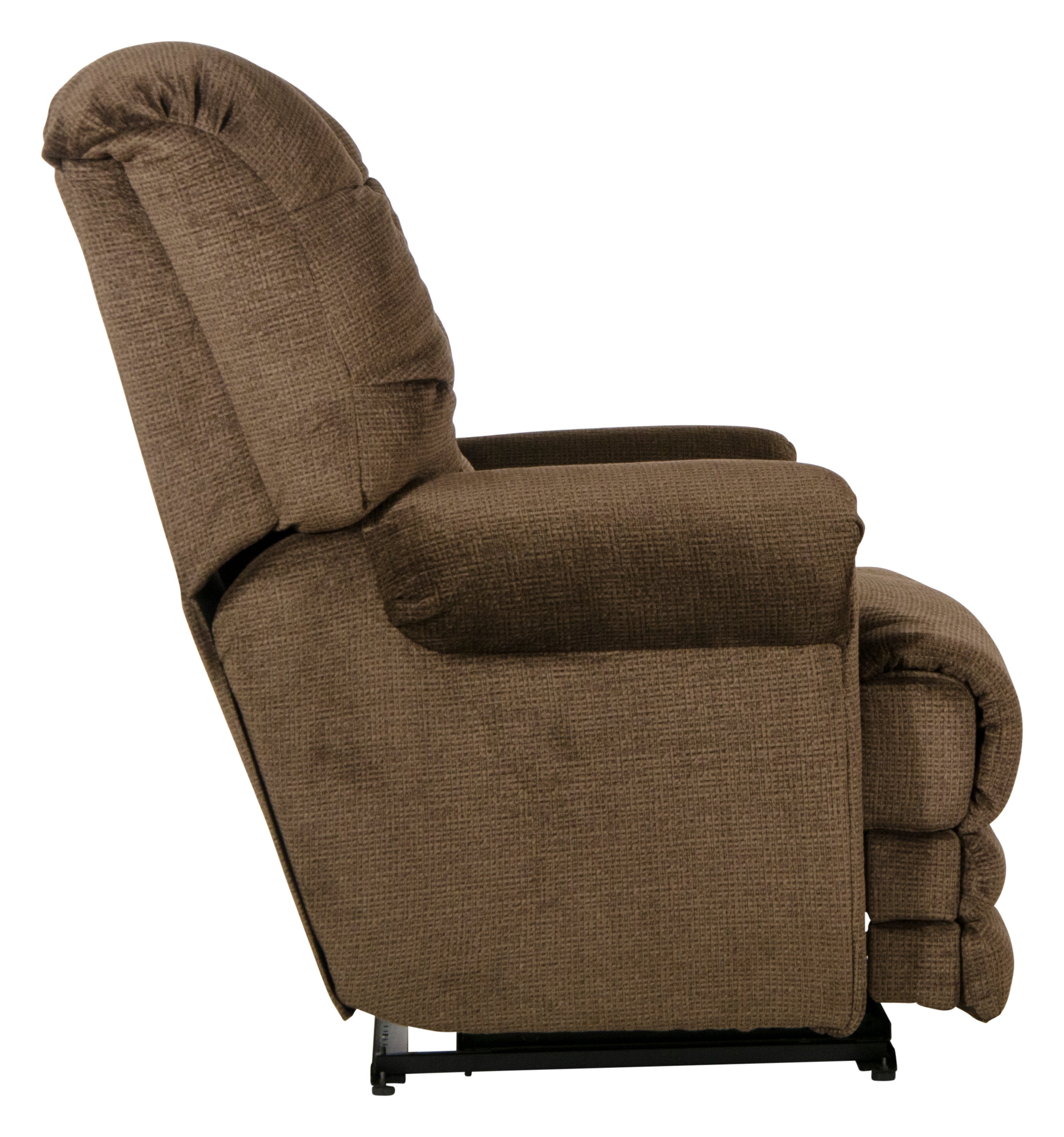 Malone Power "Lay Flat" Recliner w/Ext Otto - Luxury Home Furniture (MI)