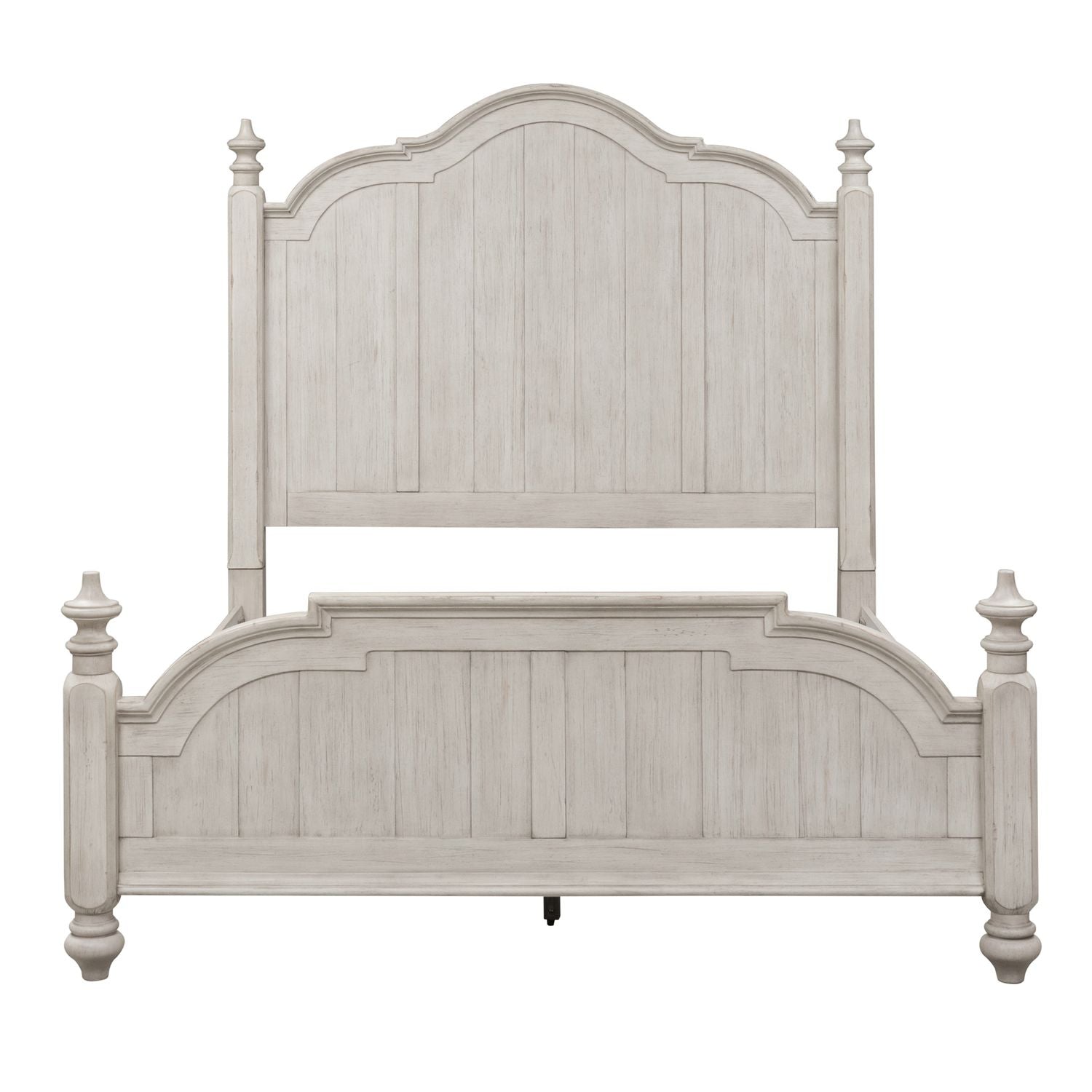 Farmhouse Reimagined King Poster Bed, Dresser & Mirror