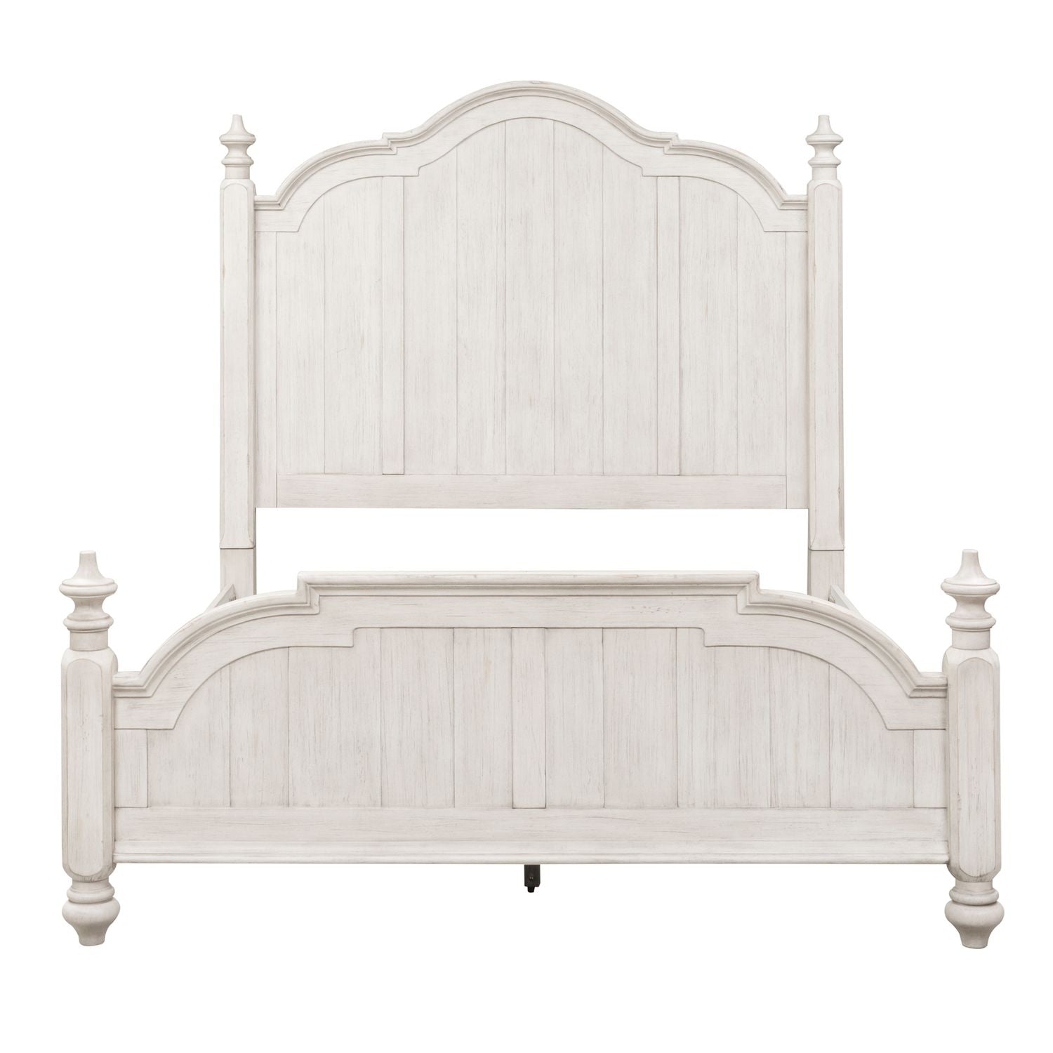 Farmhouse Reimagined Queen Poster Bed, Dresser & Mirror