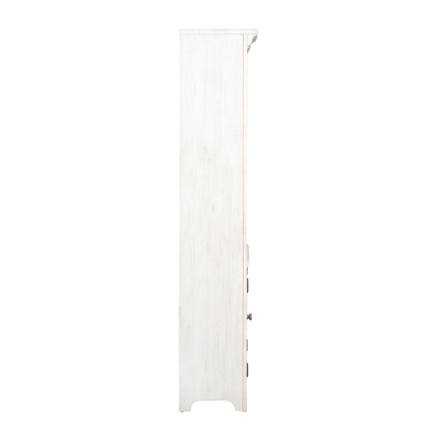 Farmhouse Reimagined Bookcase in Antique White image