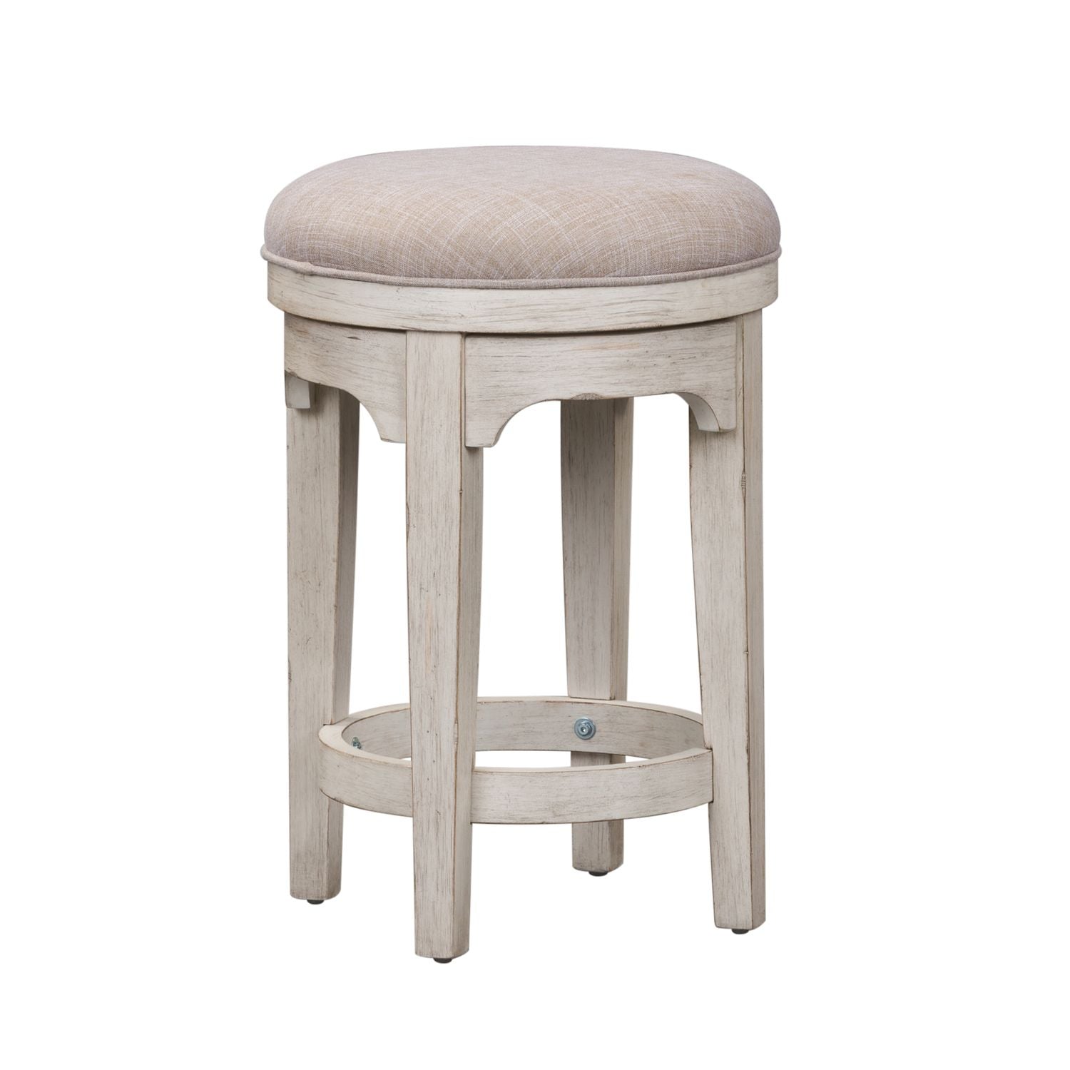 Farmhouse Reimagined Console Swivel Stool - Luxury Home Furniture (MI)
