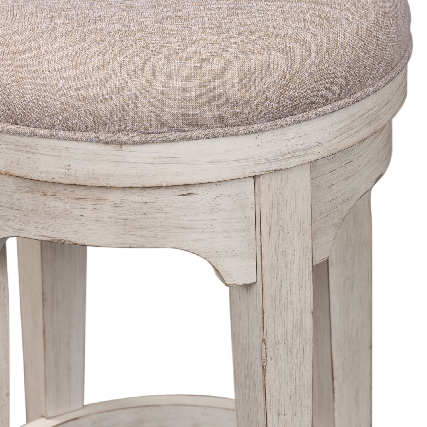 Farmhouse Reimagined Console Swivel Stool - Luxury Home Furniture (MI)