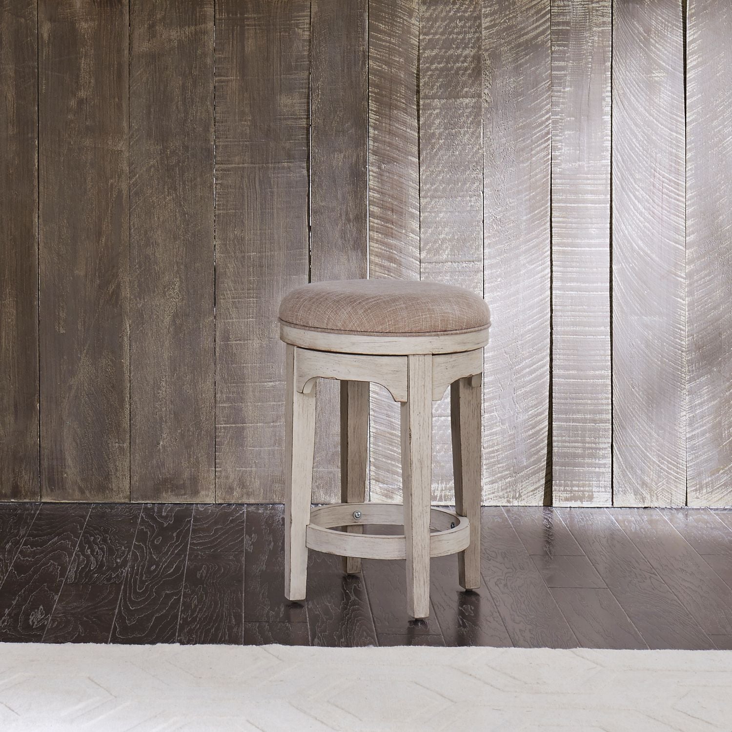Farmhouse Reimagined Console Swivel Stool image