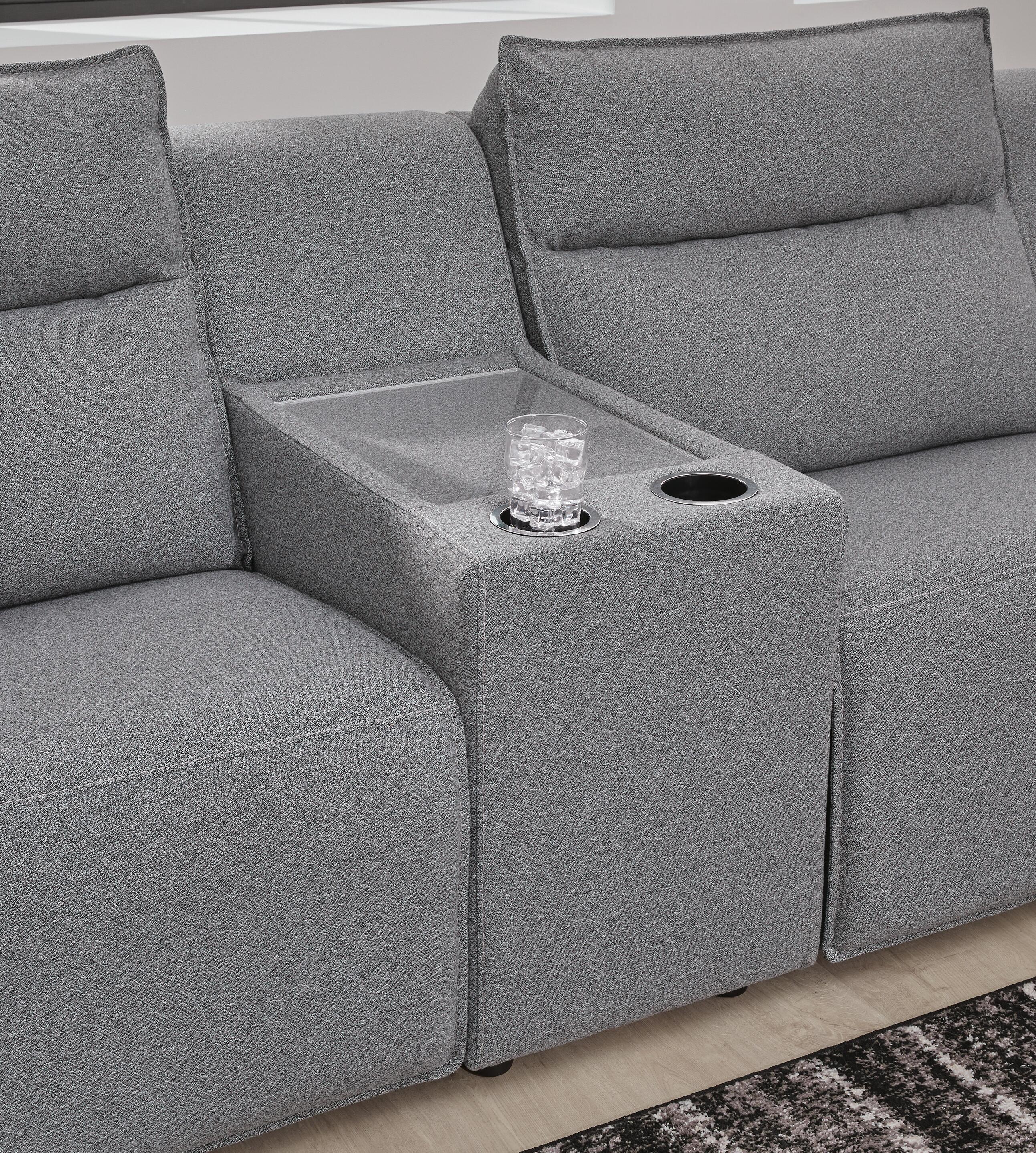 Modmax Power Reclining Sectional - Luxury Home Furniture (MI)