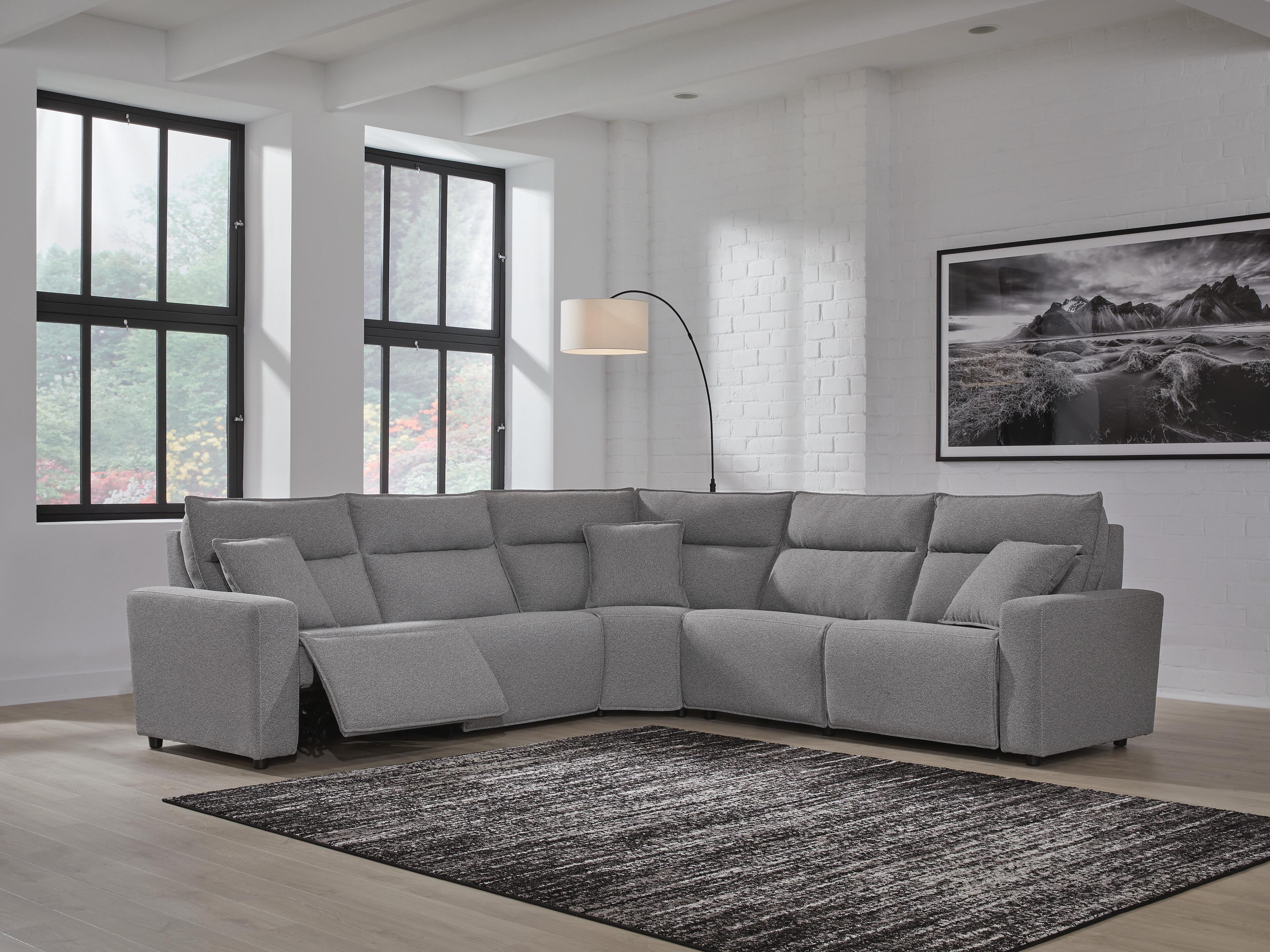Modmax Power Reclining Sectional - Luxury Home Furniture (MI)