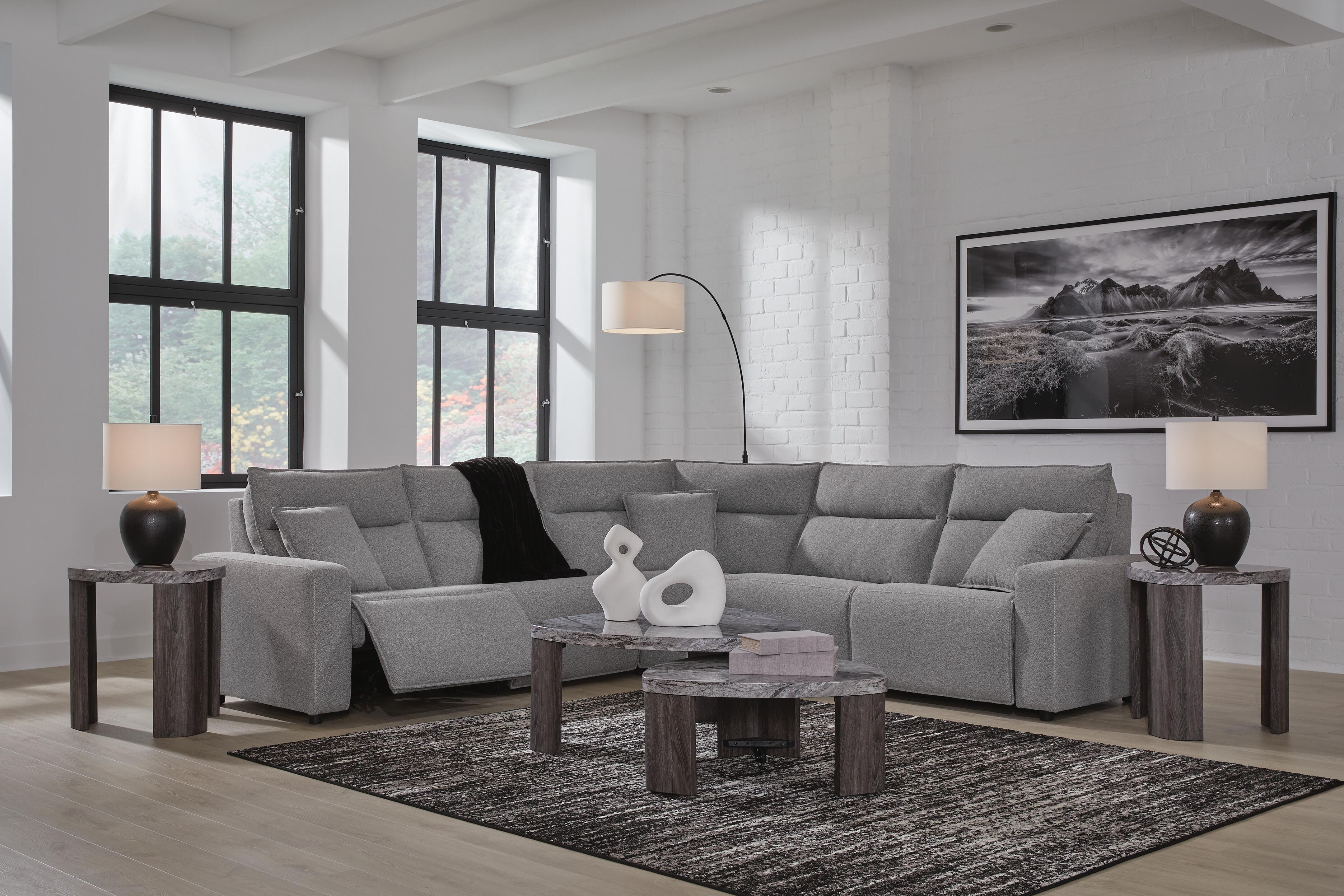 Modmax Power Reclining Sectional - Luxury Home Furniture (MI)