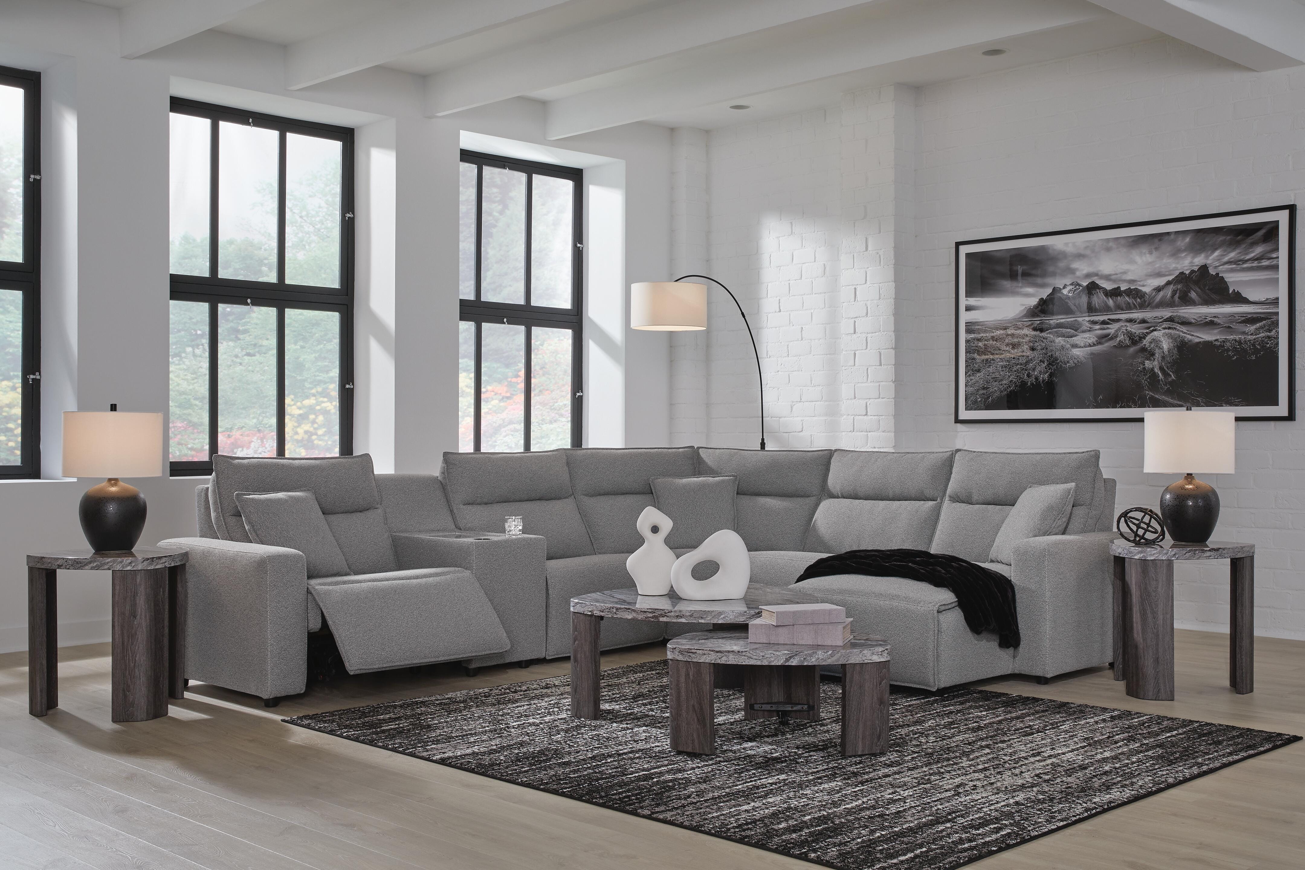 Modmax Power Reclining Sectional with Chaise - Luxury Home Furniture (MI)