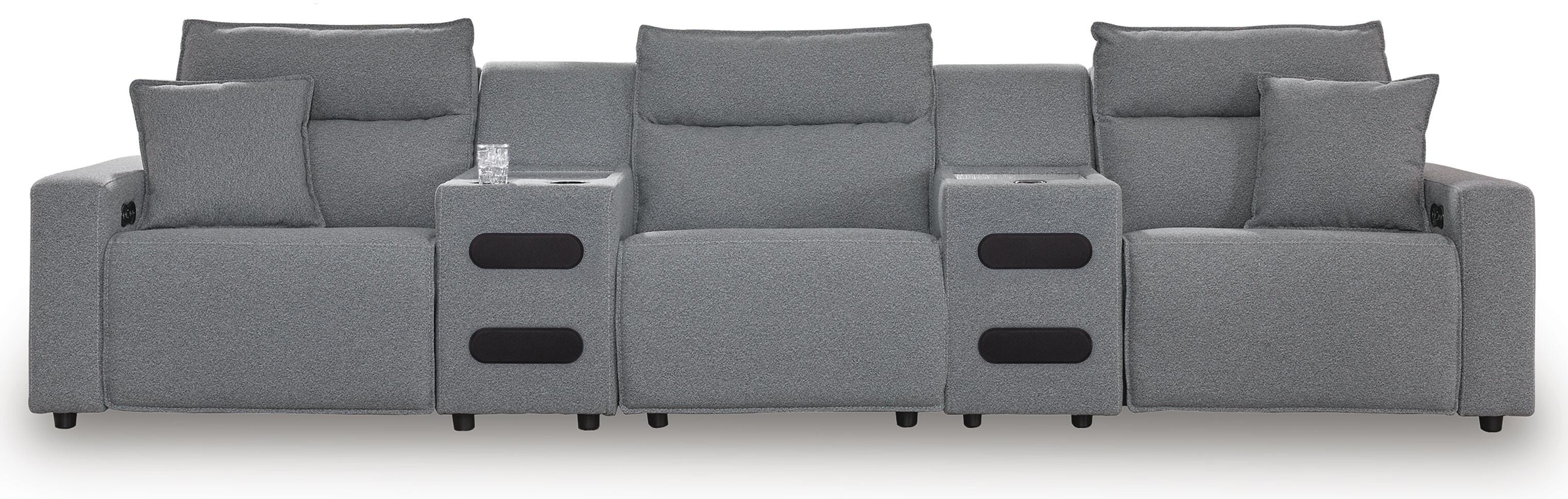 Modmax Power Reclining Sectional - Luxury Home Furniture (MI)