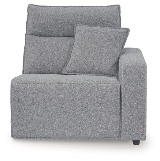 Modmax Reclining Sectional with Console - Luxury Home Furniture (MI)