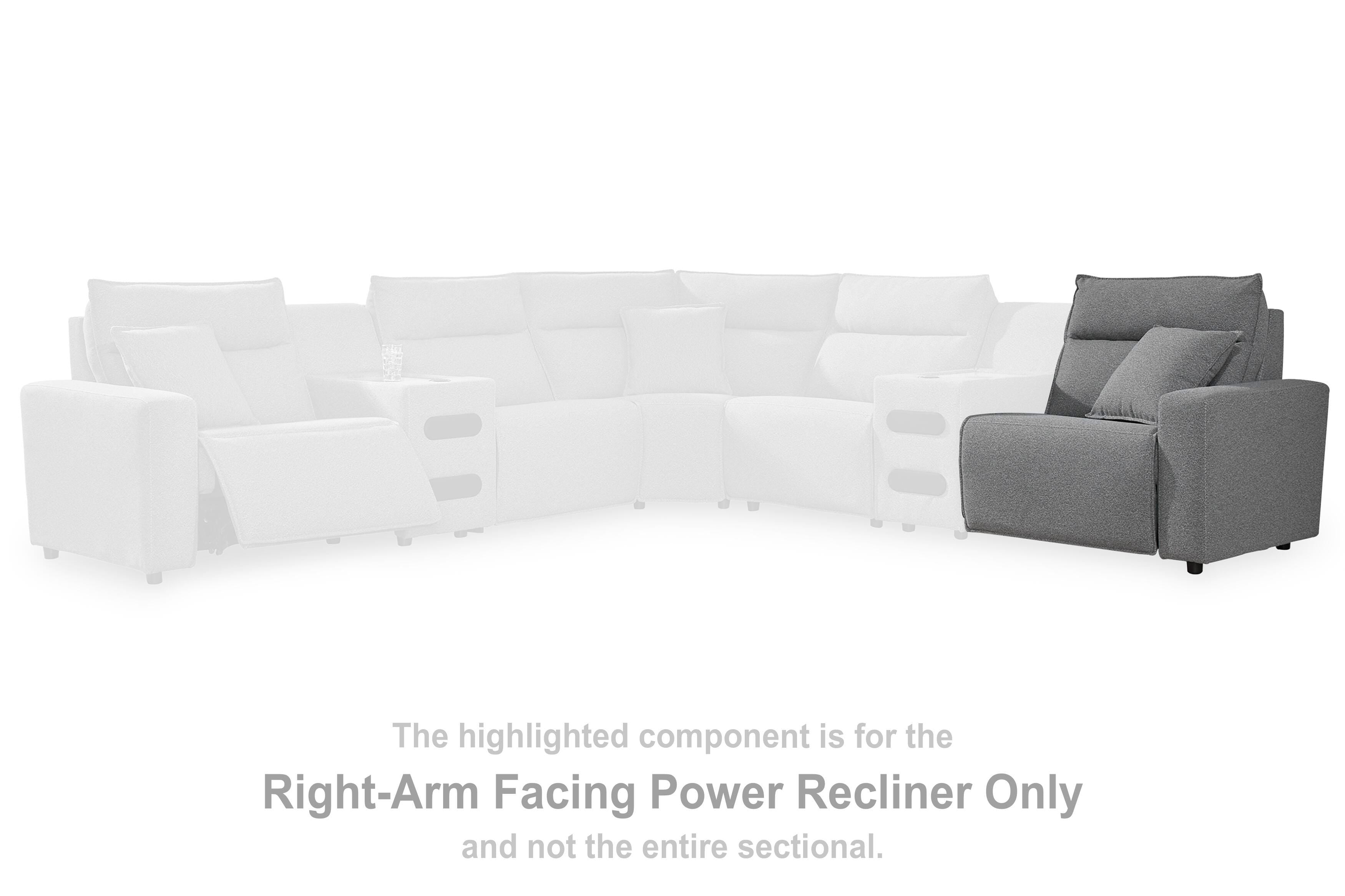 Modmax Reclining Sectional with Audio Console - Luxury Home Furniture (MI)