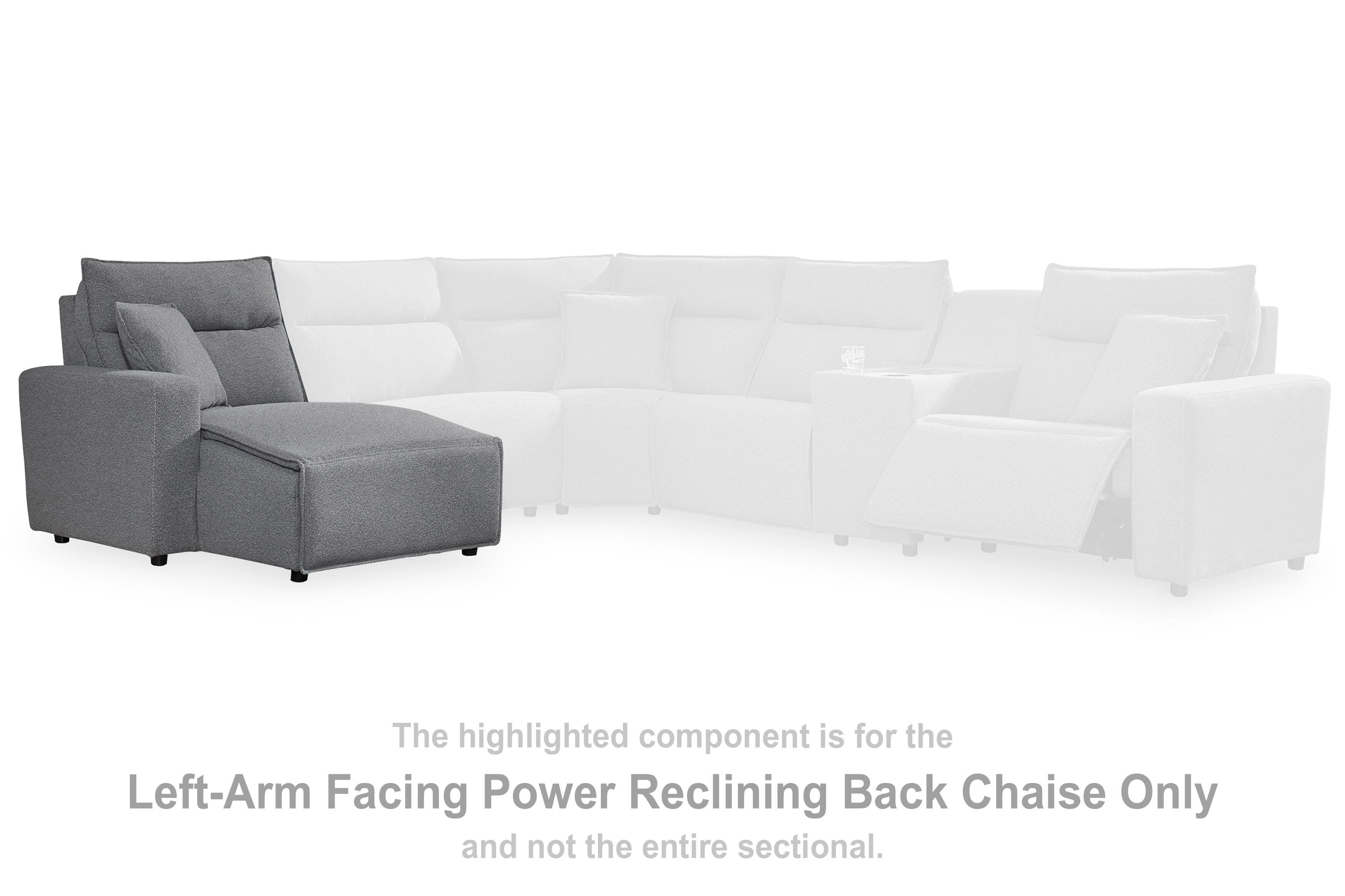 Modmax Power Reclining Sectional with Chaise - Luxury Home Furniture (MI)