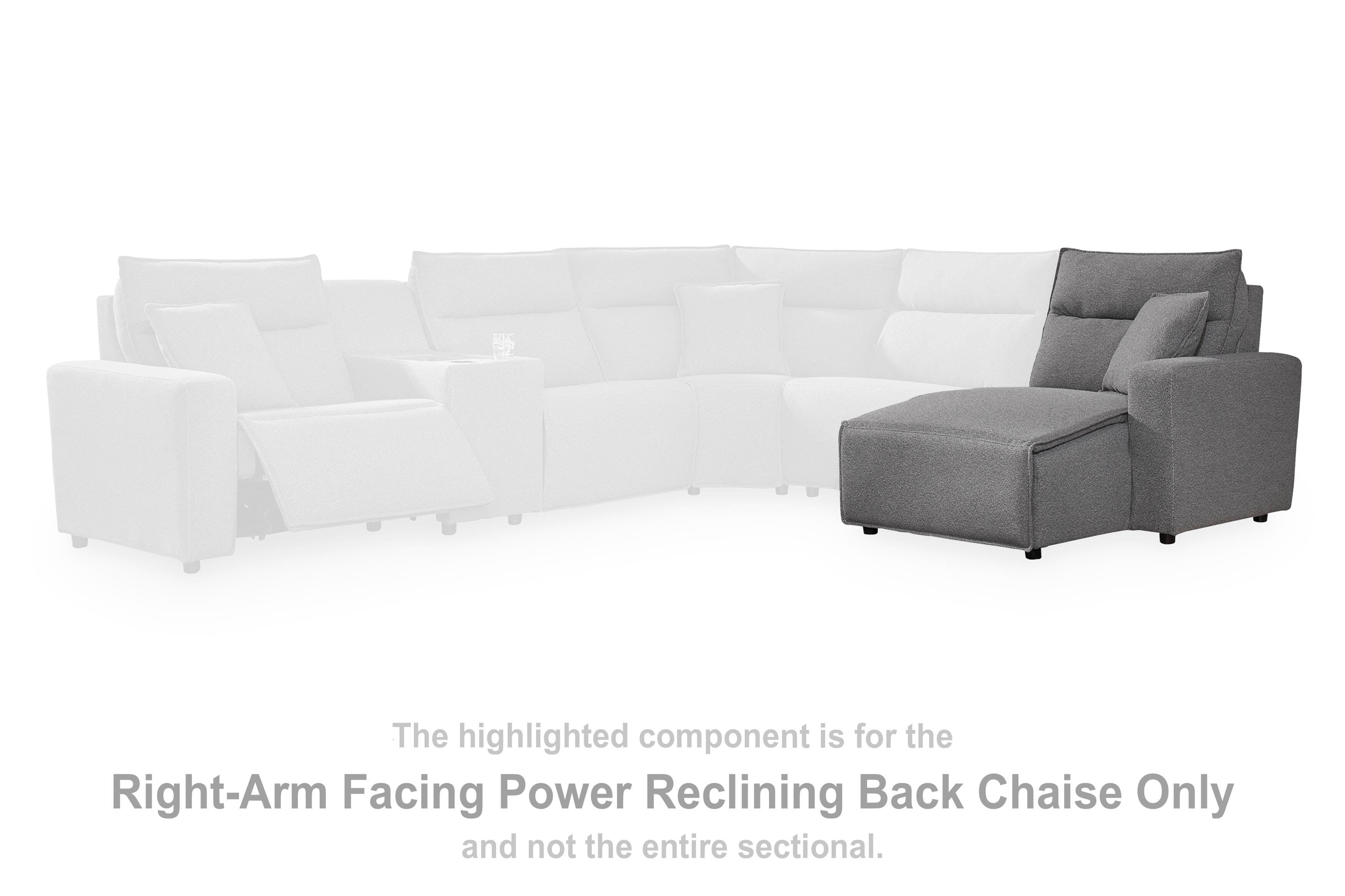 Modmax Power Reclining Sectional with Chaise - Luxury Home Furniture (MI)