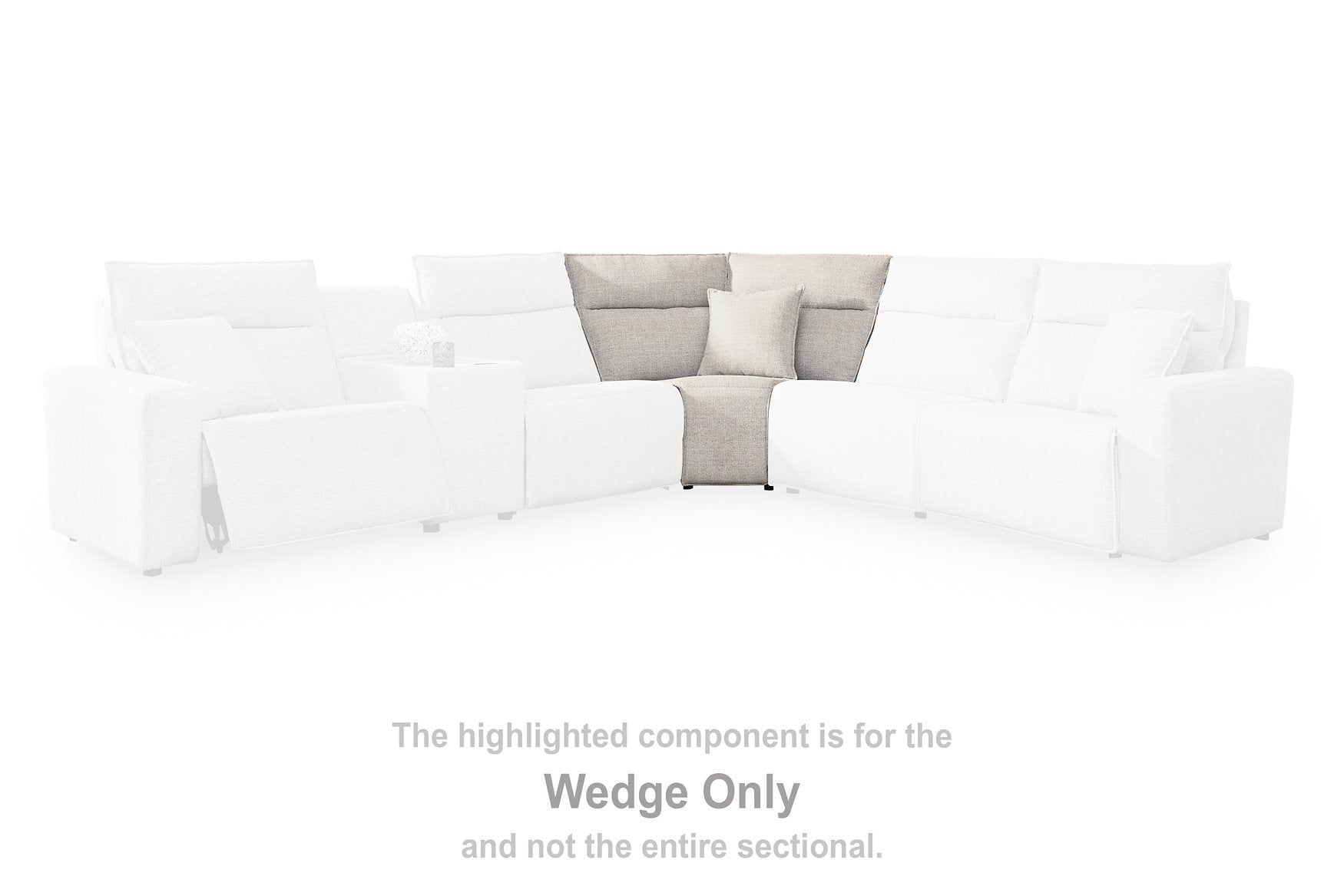 Modmax II Power Reclining Sectional with Audio Consoles - Luxury Home Furniture (MI)