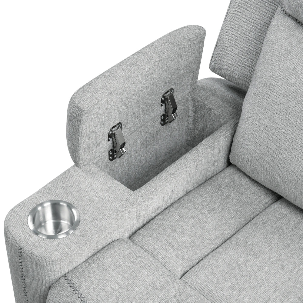 Motion Sofa w/Storage Arm