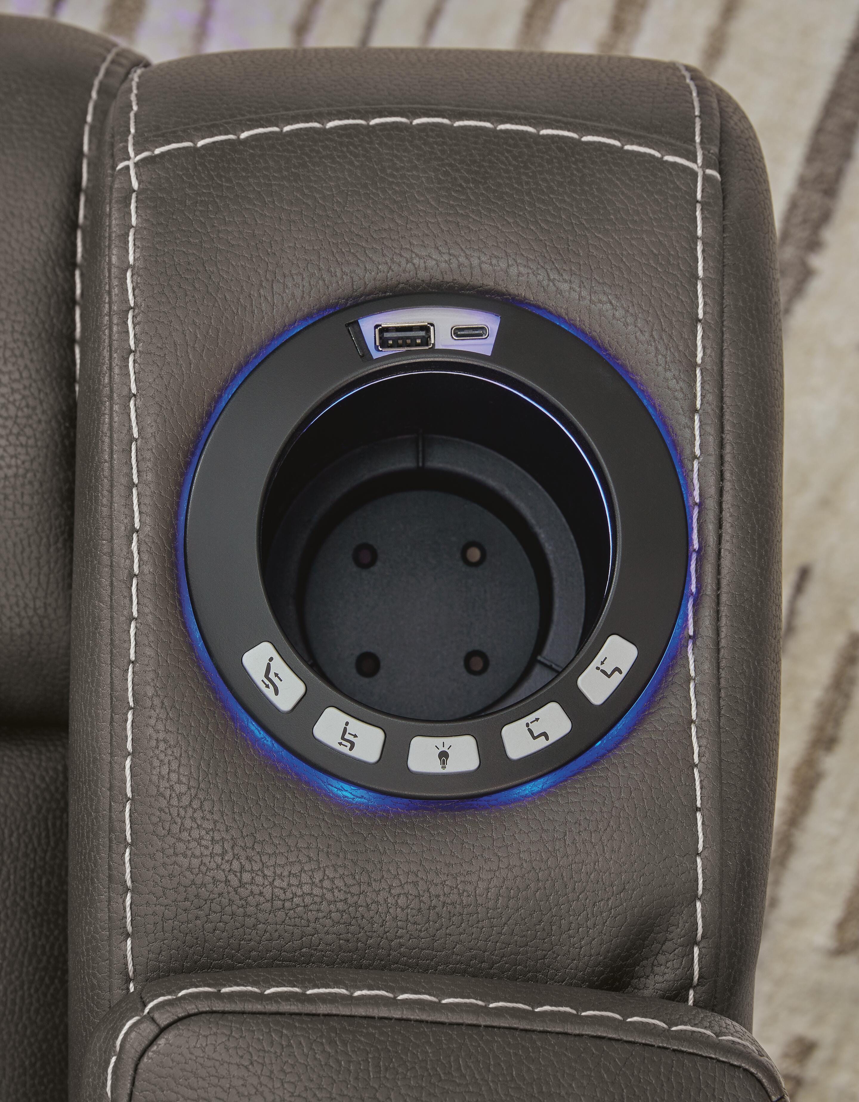Feazada Power Recliner - Luxury Home Furniture (MI)