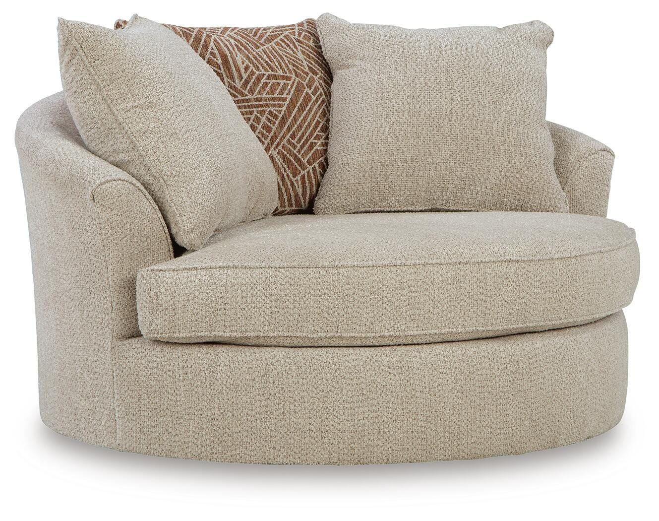 Steelwater Retreat Oversized Swivel Accent Chair - Luxury Home Furniture (MI)