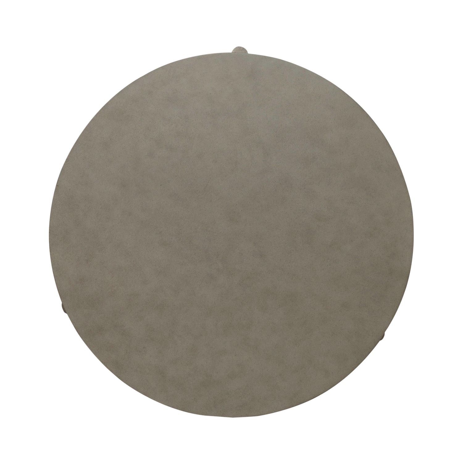 Affinity Round Cocktail Table in Dusty Taupe with Concrete Top