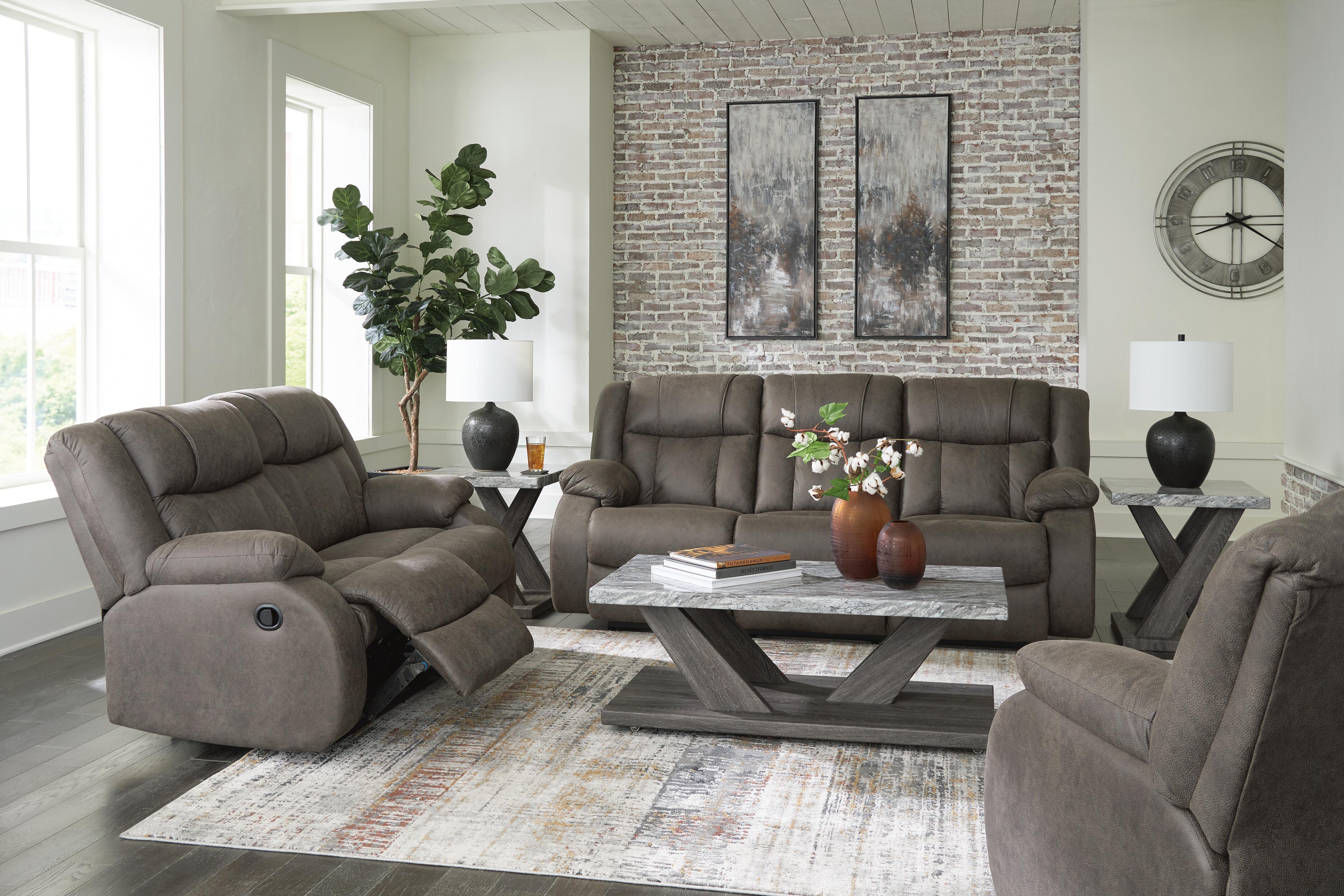 First Base Living Room Set - Luxury Home Furniture (MI)