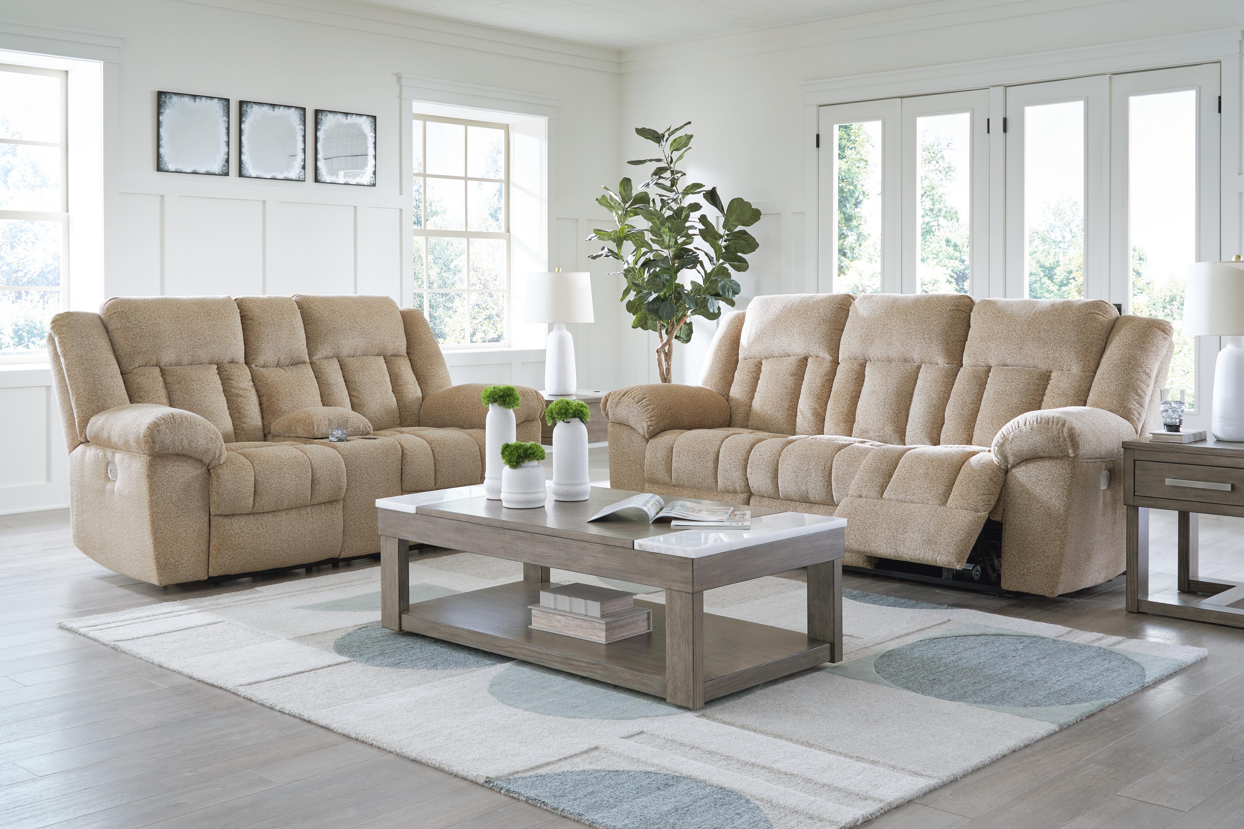 Tip-Off 2-Piece Living Room Set - Luxury Home Furniture (MI)