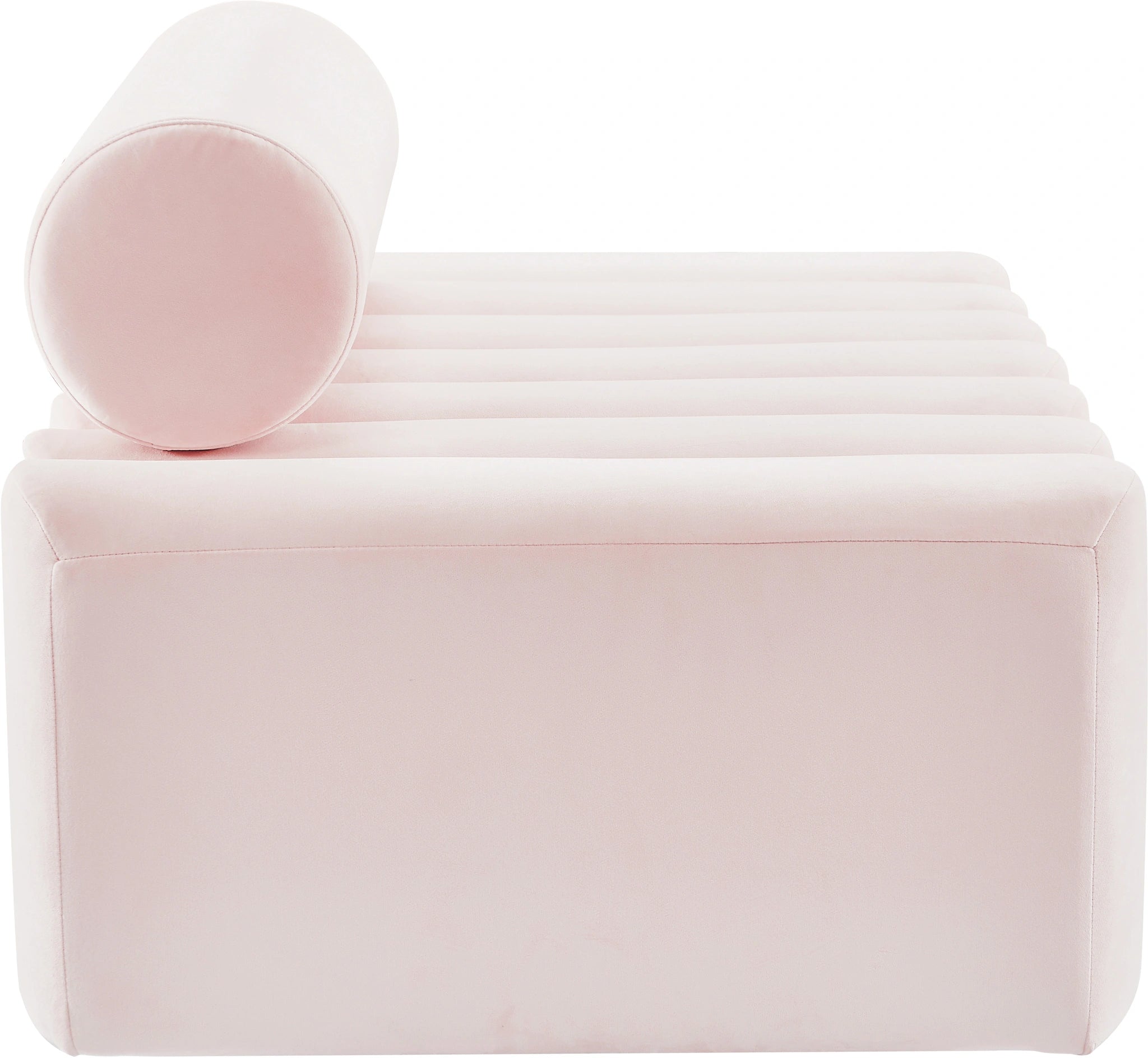 Melody Pink Velvet Loveseat