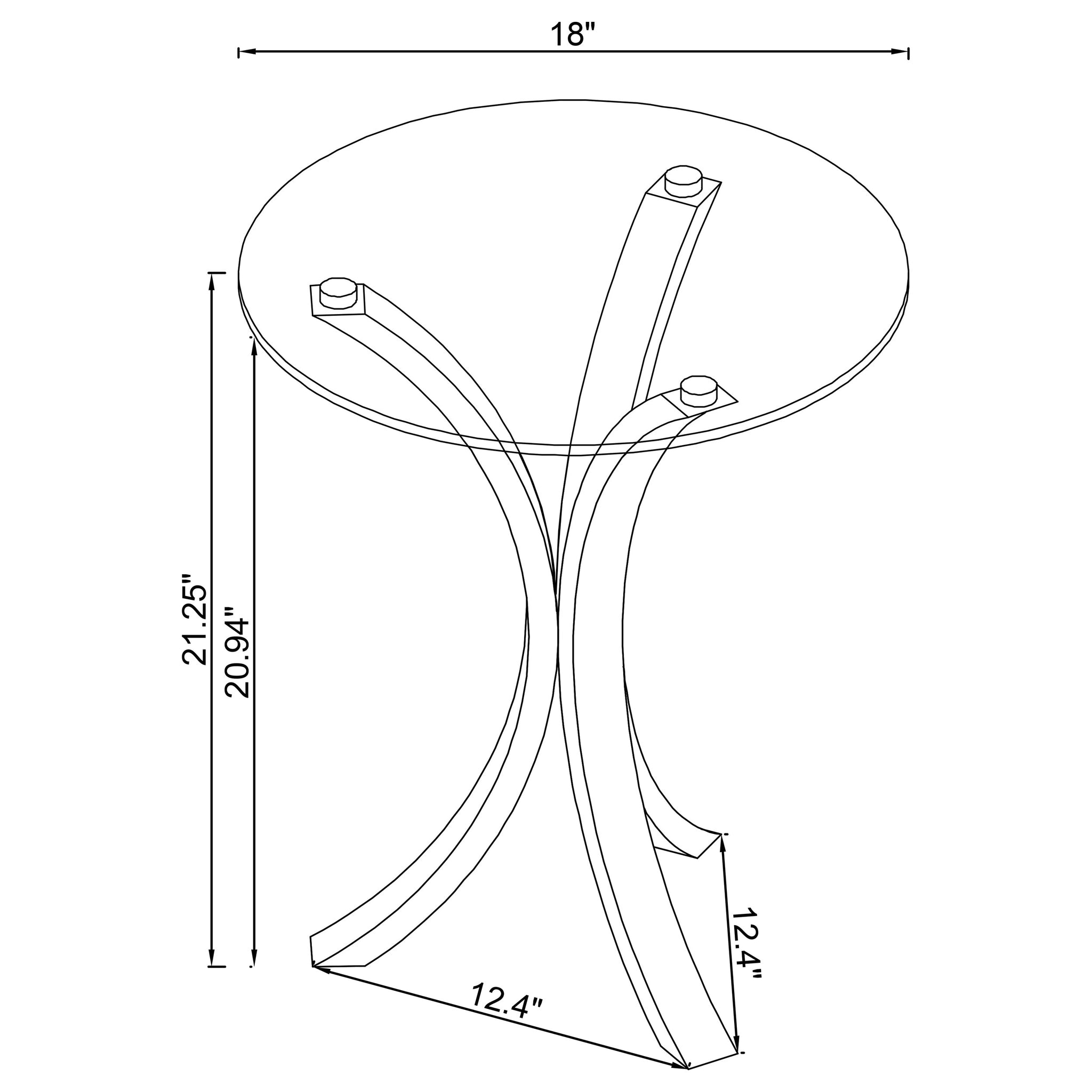 Laning Side Table