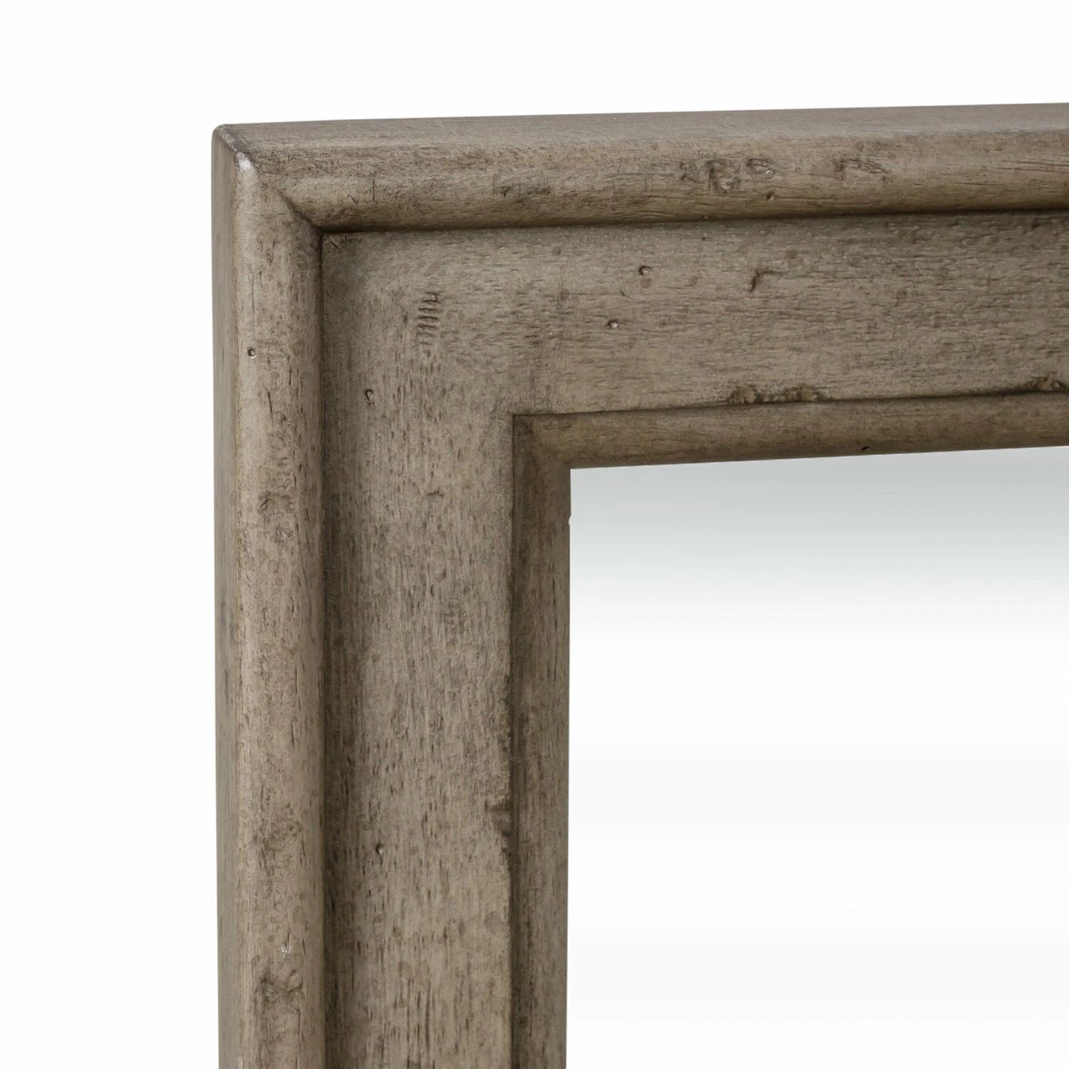 Americana Farmhouse Landscape Mirror in Dusty Taupe and Black image