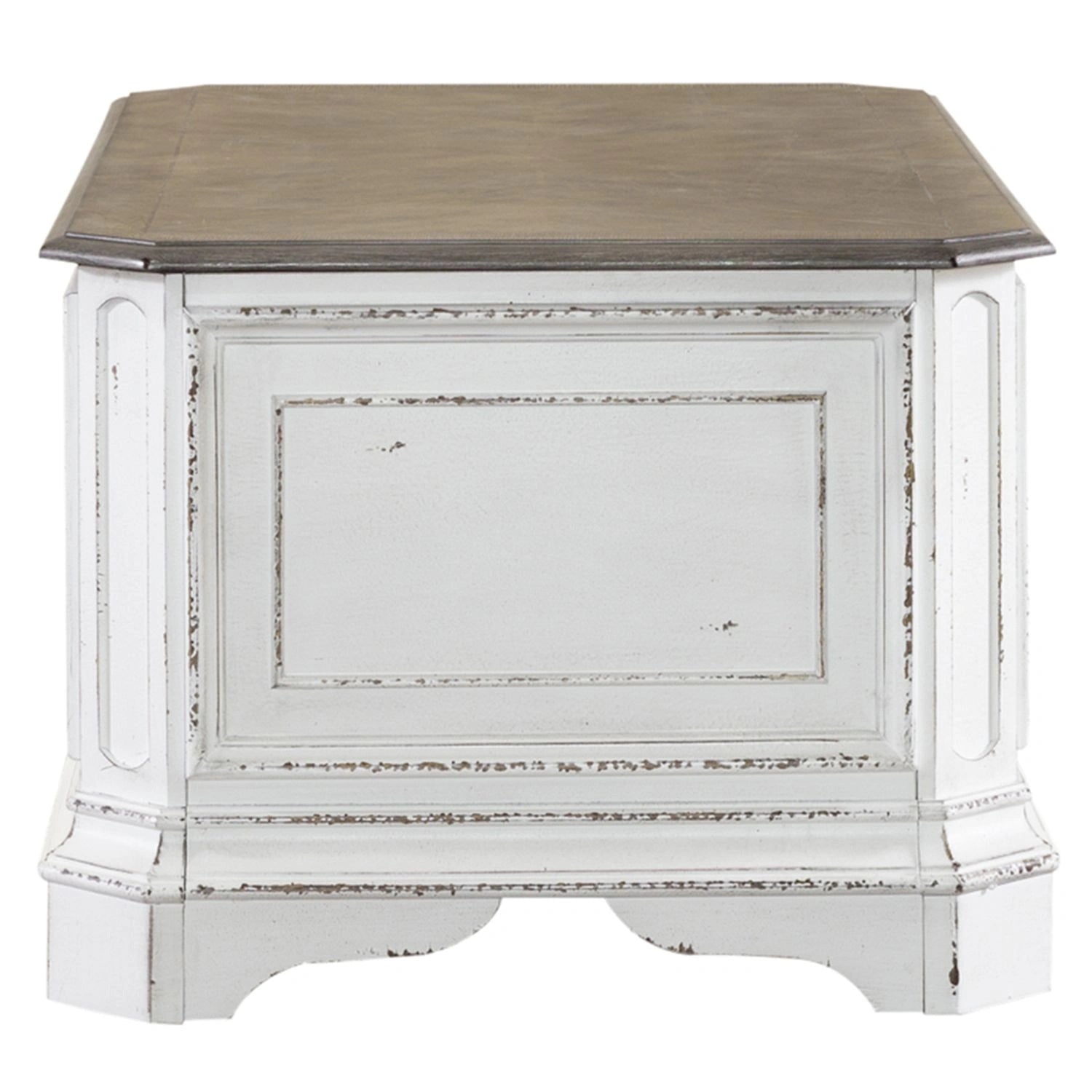 Magnolia Manor Storage Trunk in Antique White image