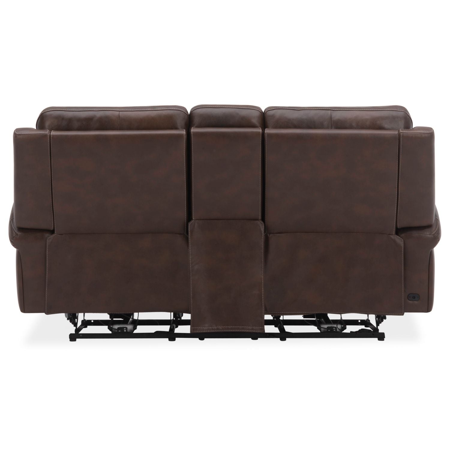 Blair Loveseat w/Console P2 & ZG in Cognac - Luxury Home Furniture (MI)