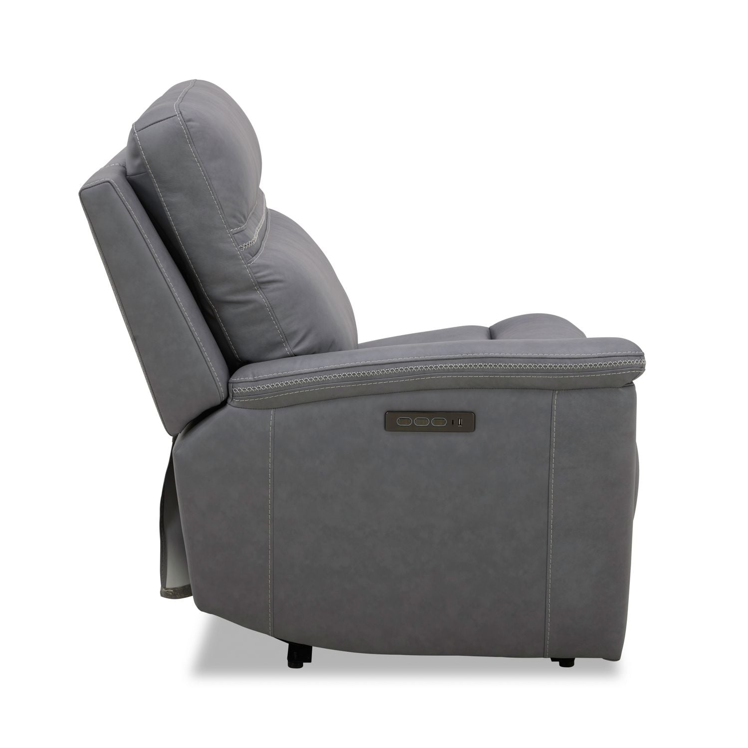 Cooper L Arm Recliner P3 & ZG - Blue Gray image