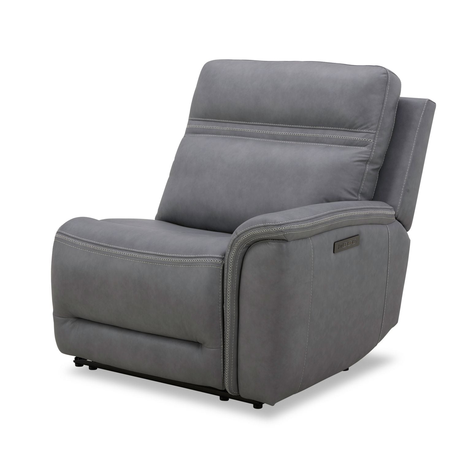Cooper R Arm Recliner P3 & ZG - Blue Gray - Luxury Home Furniture (MI)