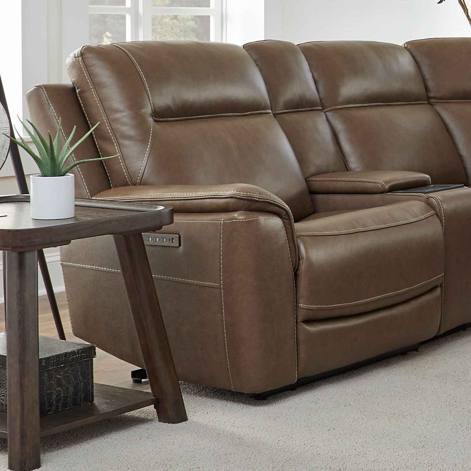 Collins L Arm Recliner P3 & ZG image