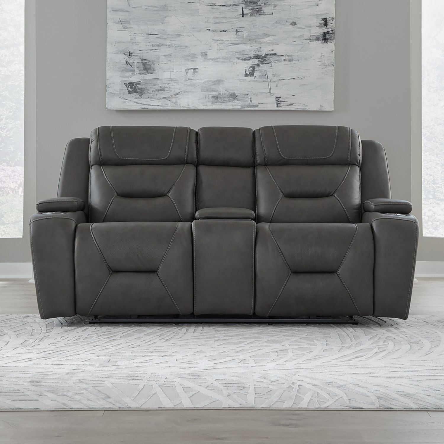 Chapman Loveseat w/ Console P2 & ZG image