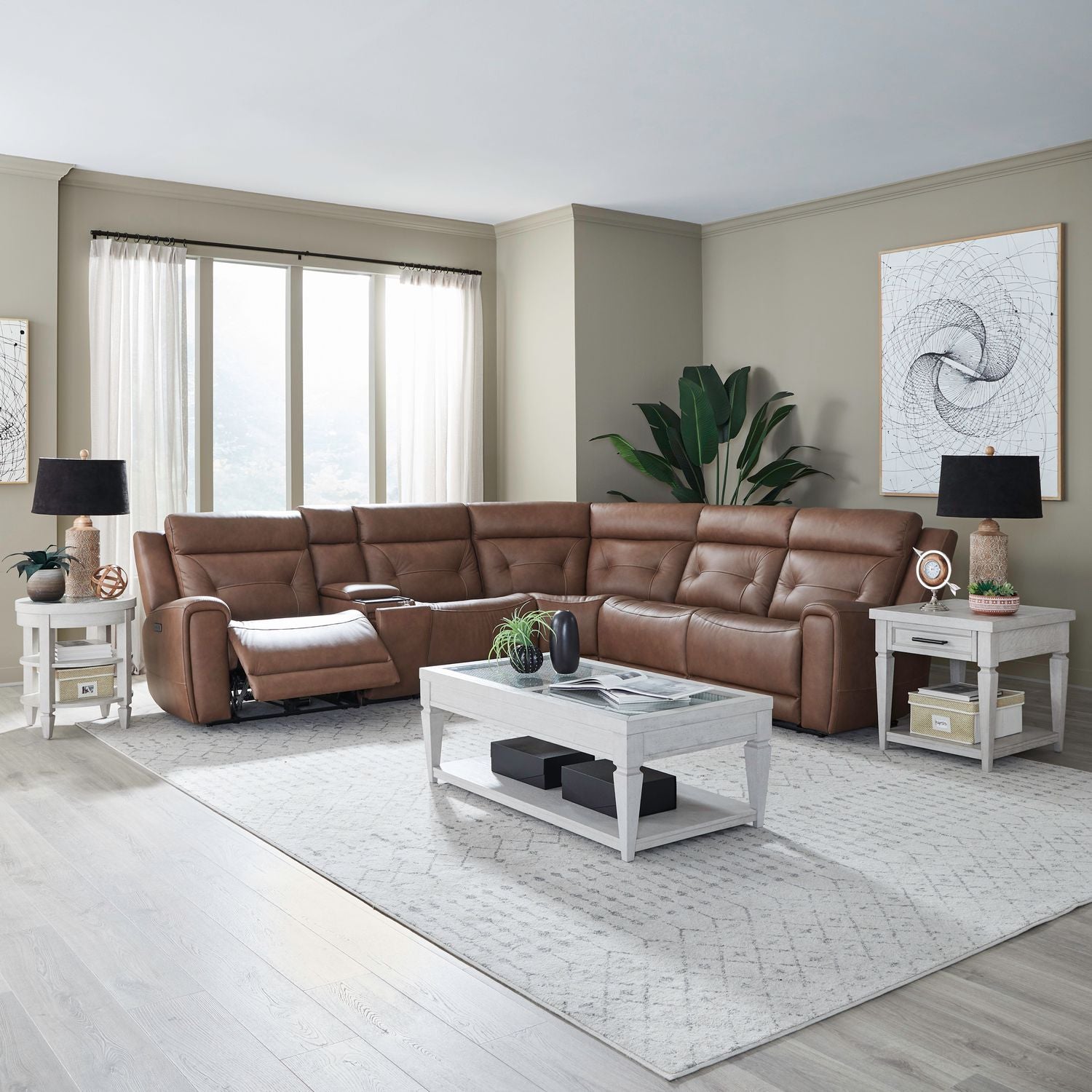 Beckham 6 Piece Sectional - Luxury Home Furniture (MI)