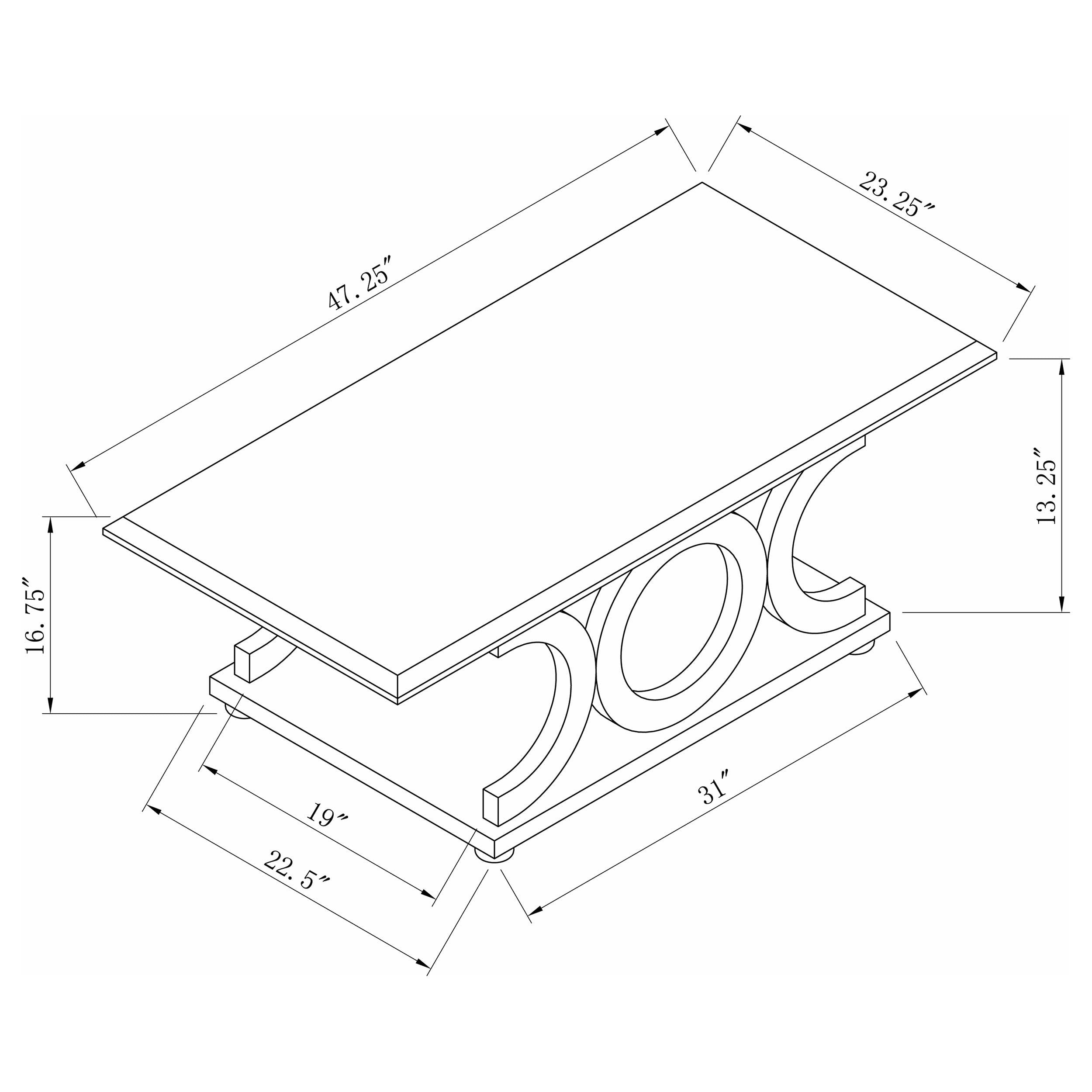 Shelly Coffee Table Sets - Luxury Home Furniture (MI)