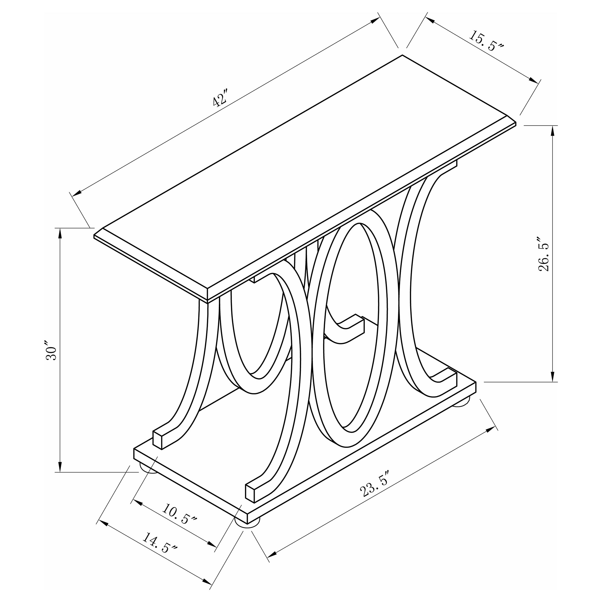 Shelly Console Table