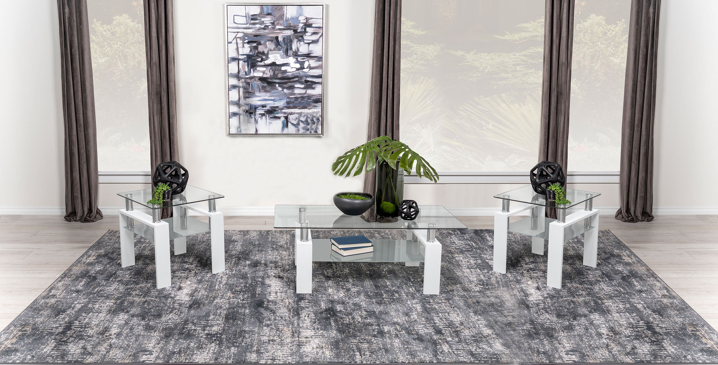 Dyer Coffee Table Sets - Luxury Home Furniture (MI)