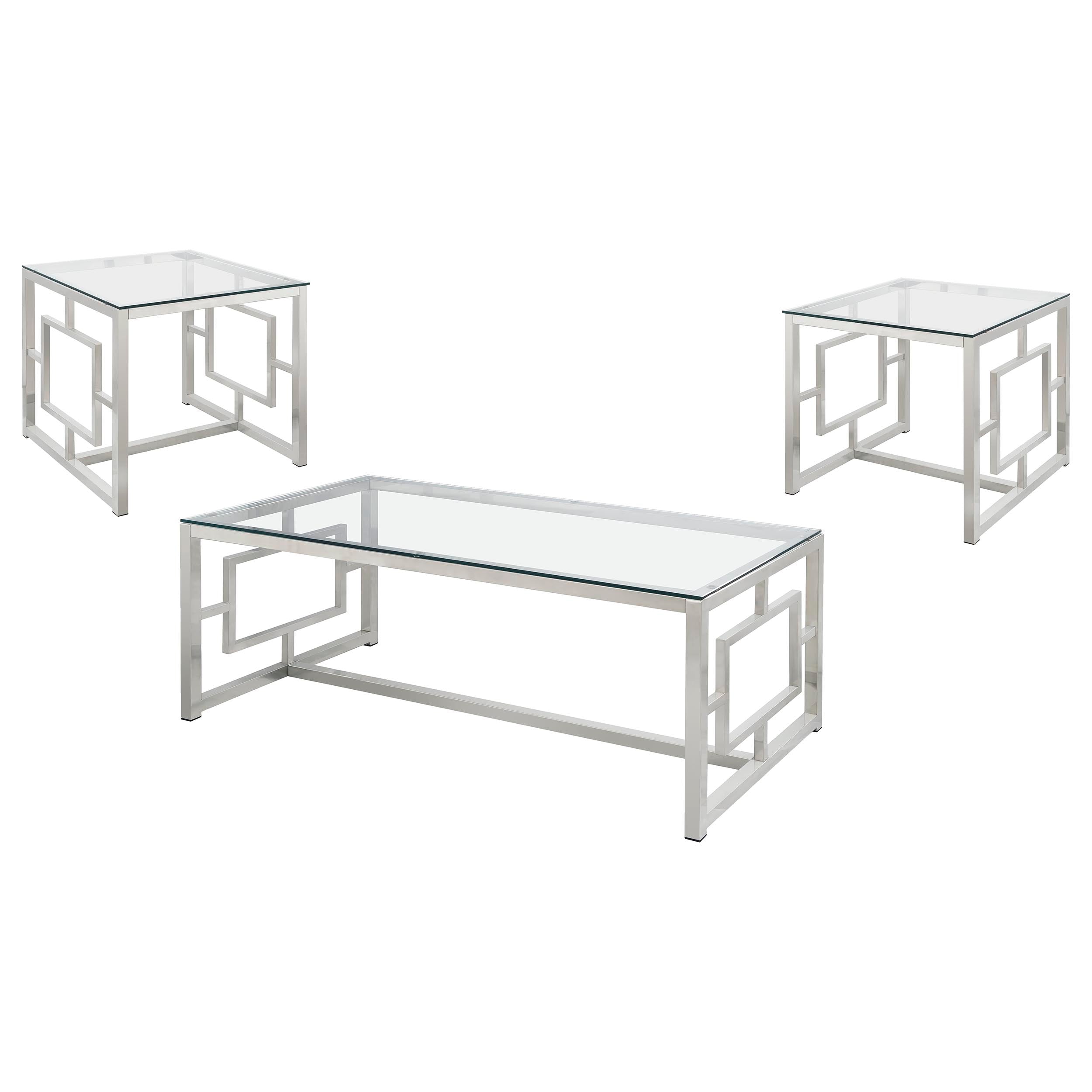 Merced Coffee Table Sets - Luxury Home Furniture (MI)