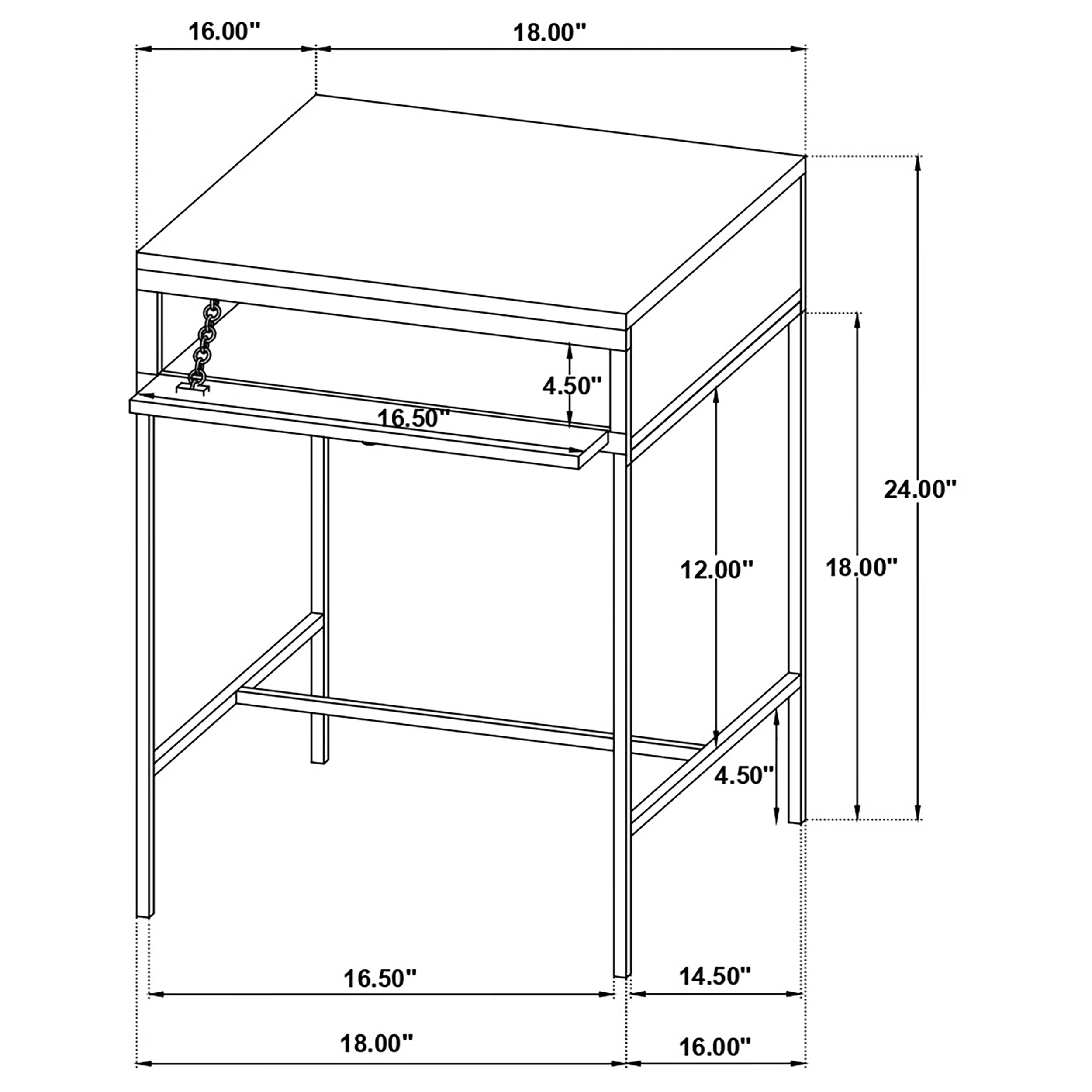 Stephie End & Side Table