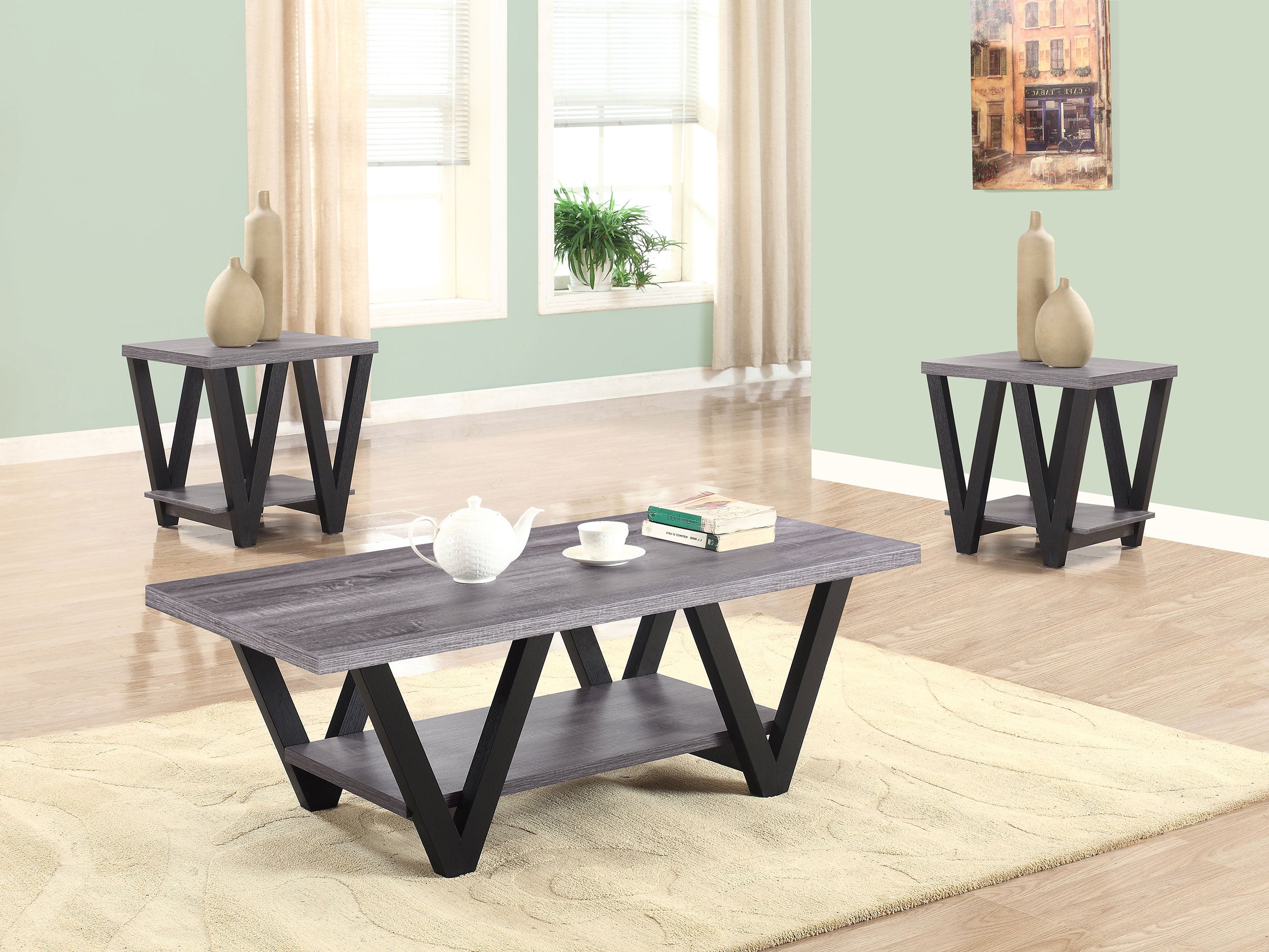Stevens Coffee Table Sets - Luxury Home Furniture (MI)