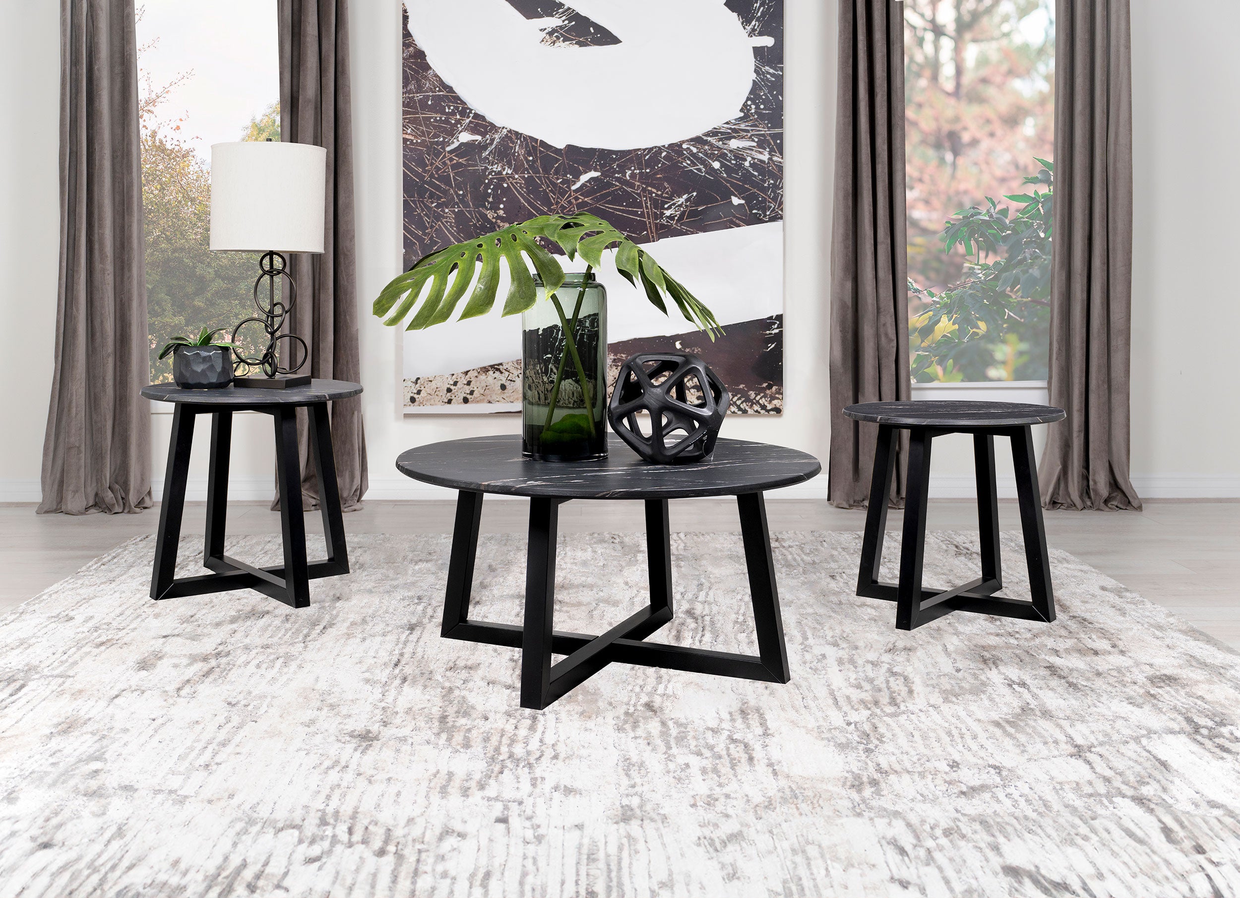 Skylark Coffee Table Sets - Luxury Home Furniture (MI)