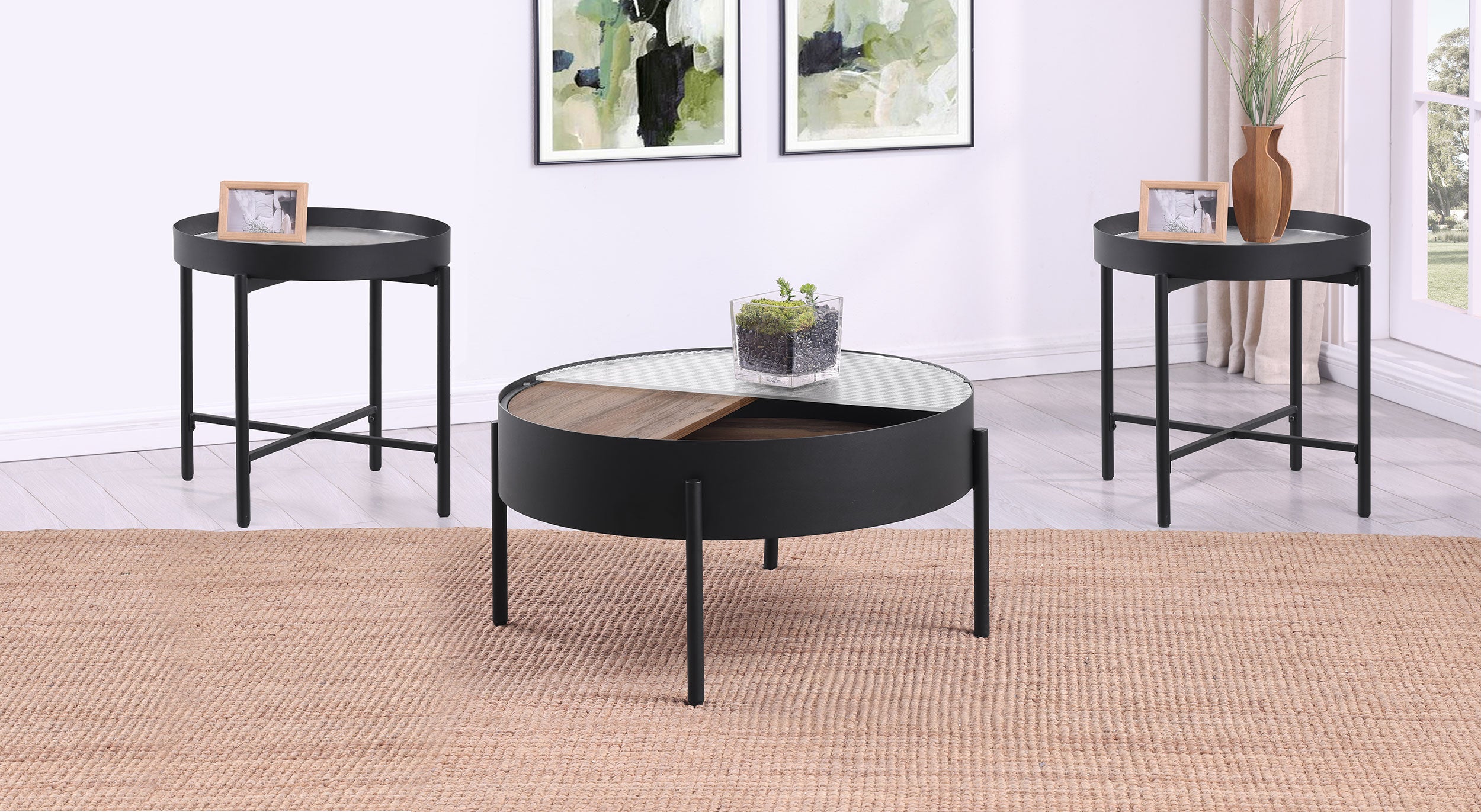 Ozella Coffee Table Sets - Luxury Home Furniture (MI)