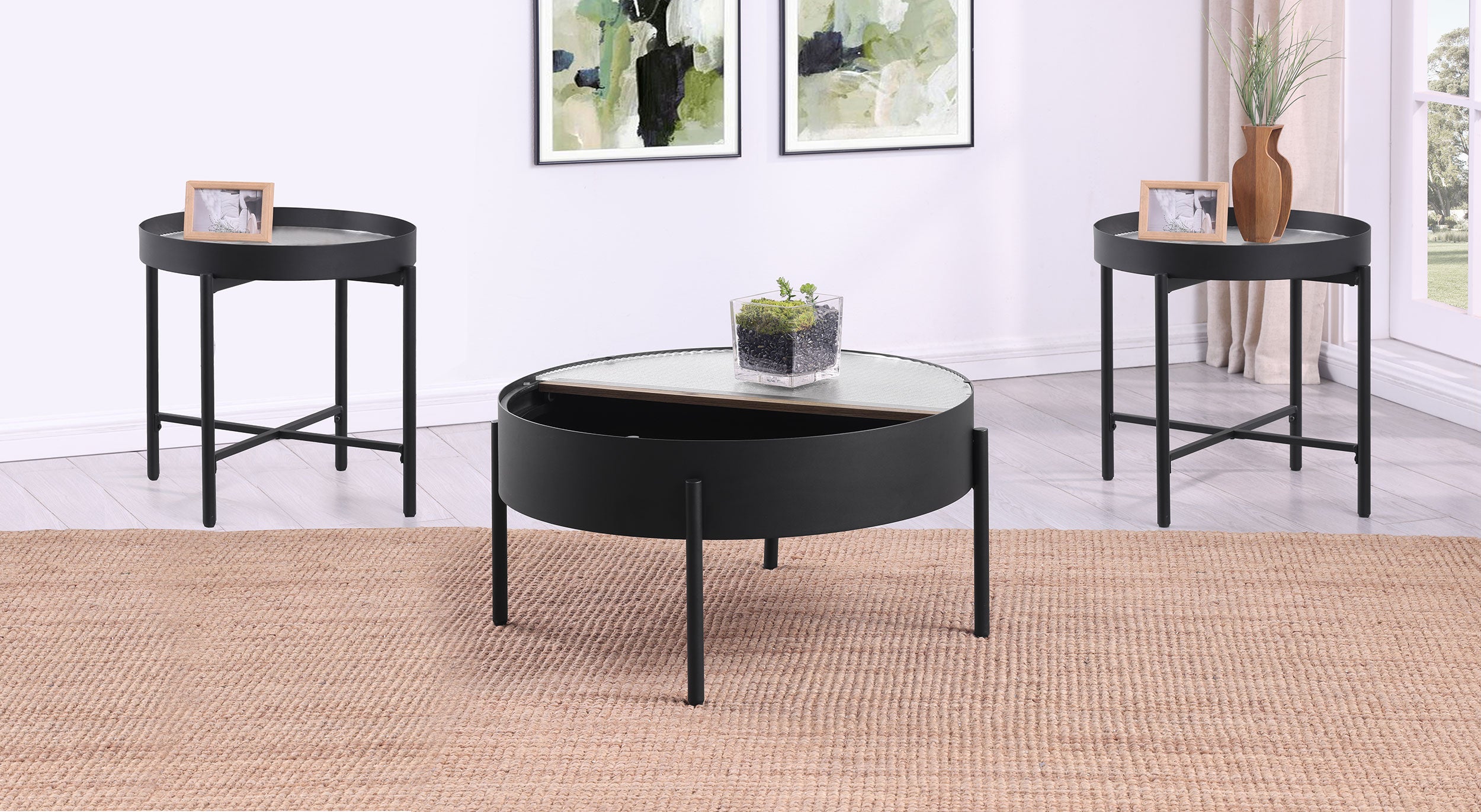 Ozella Coffee Table Sets - Luxury Home Furniture (MI)