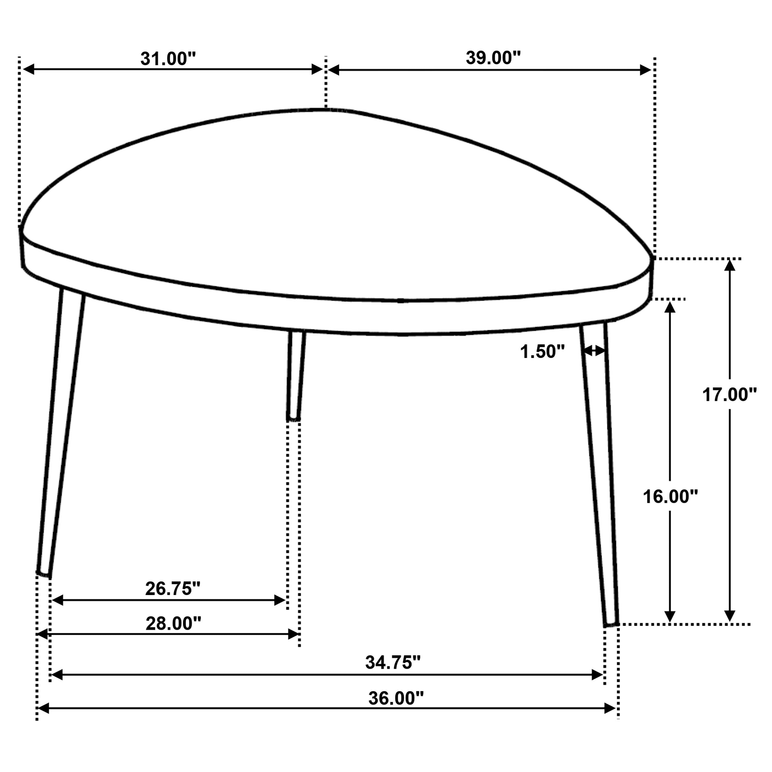 Odessa Coffee Table Sets - Luxury Home Furniture (MI)