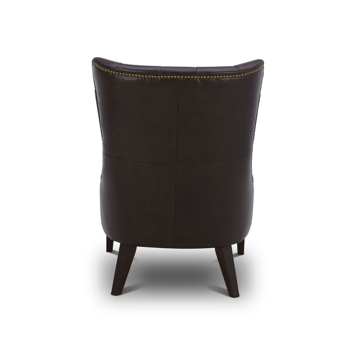 Liberty Furniture Garrison Leather Accent Chair in Brown - Luxury Home Furniture (MI)