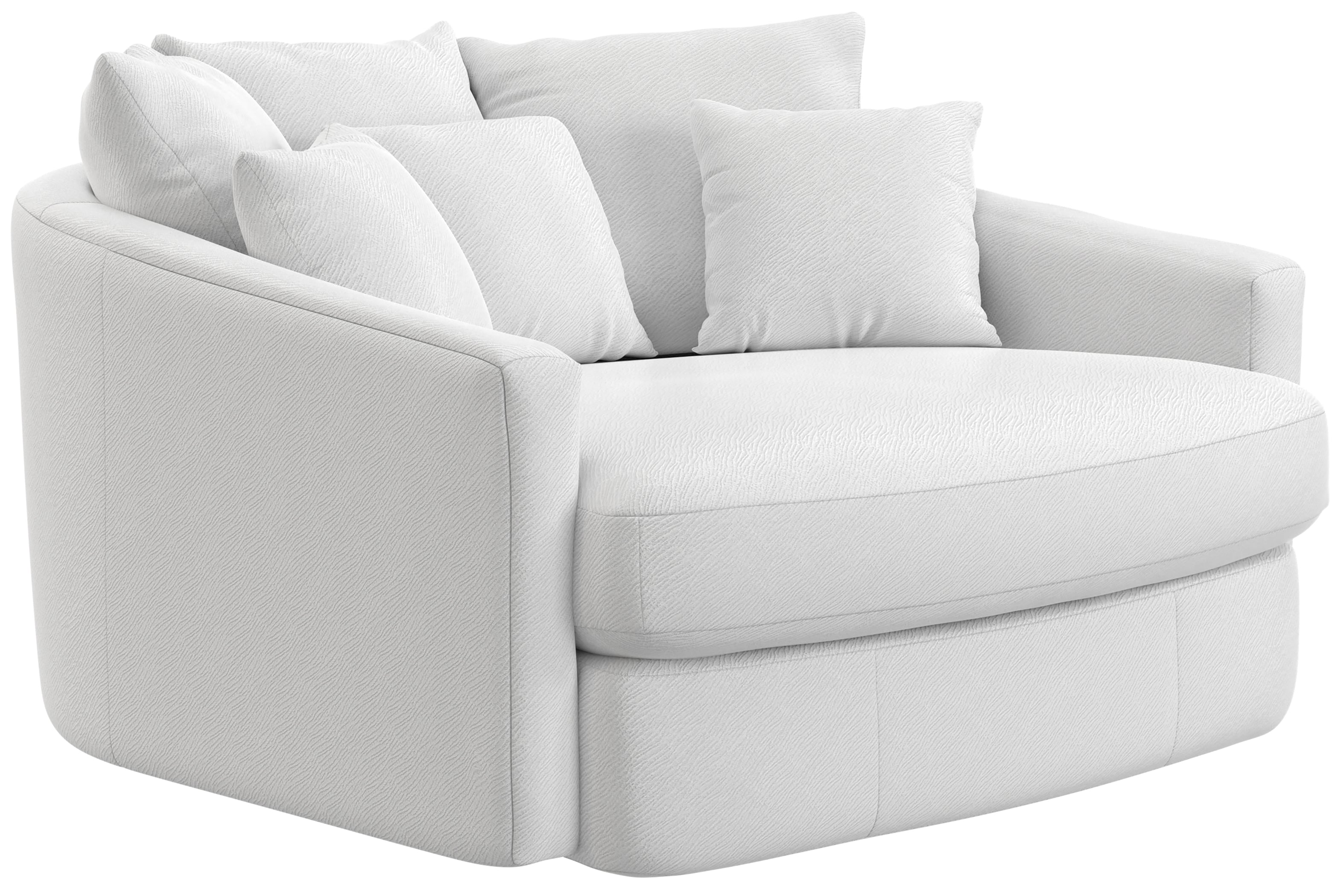 Matty Round Accent Cuddle Chaise - Luxury Home Furniture (MI)
