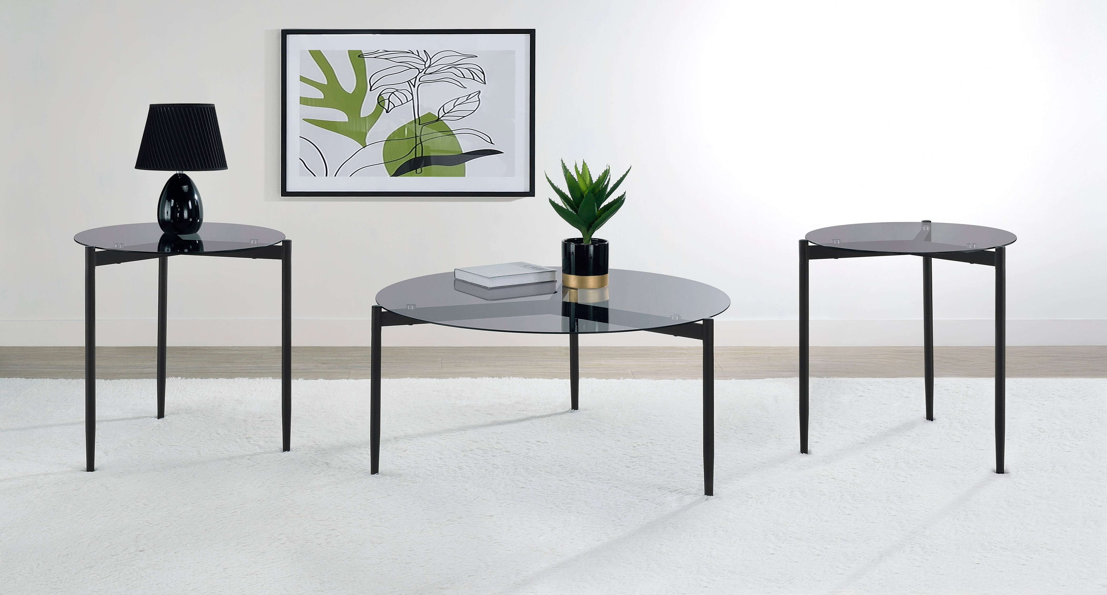 Rosalie Coffee Table Sets - Luxury Home Furniture (MI)