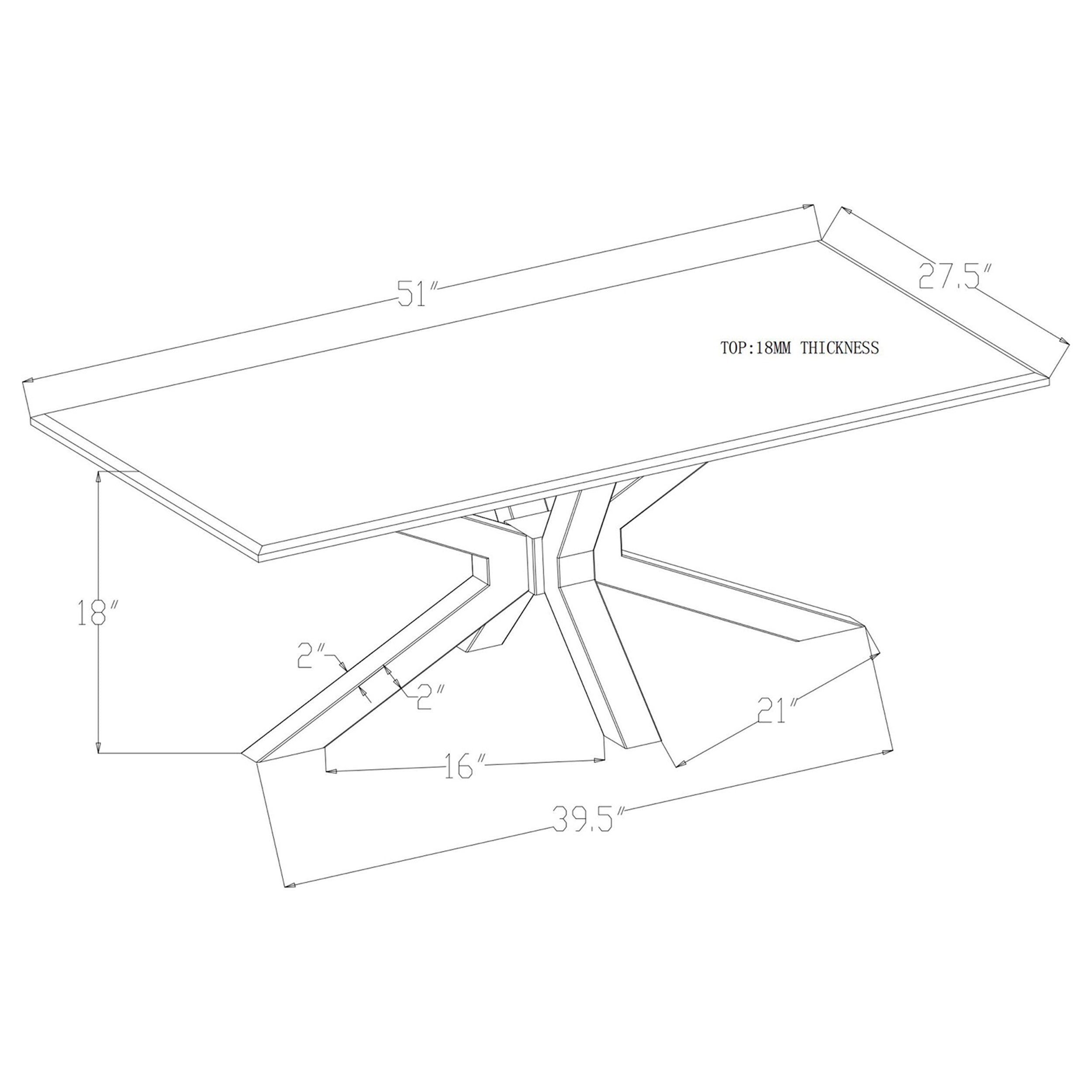 Visalia Coffee Table Sets - Luxury Home Furniture (MI)